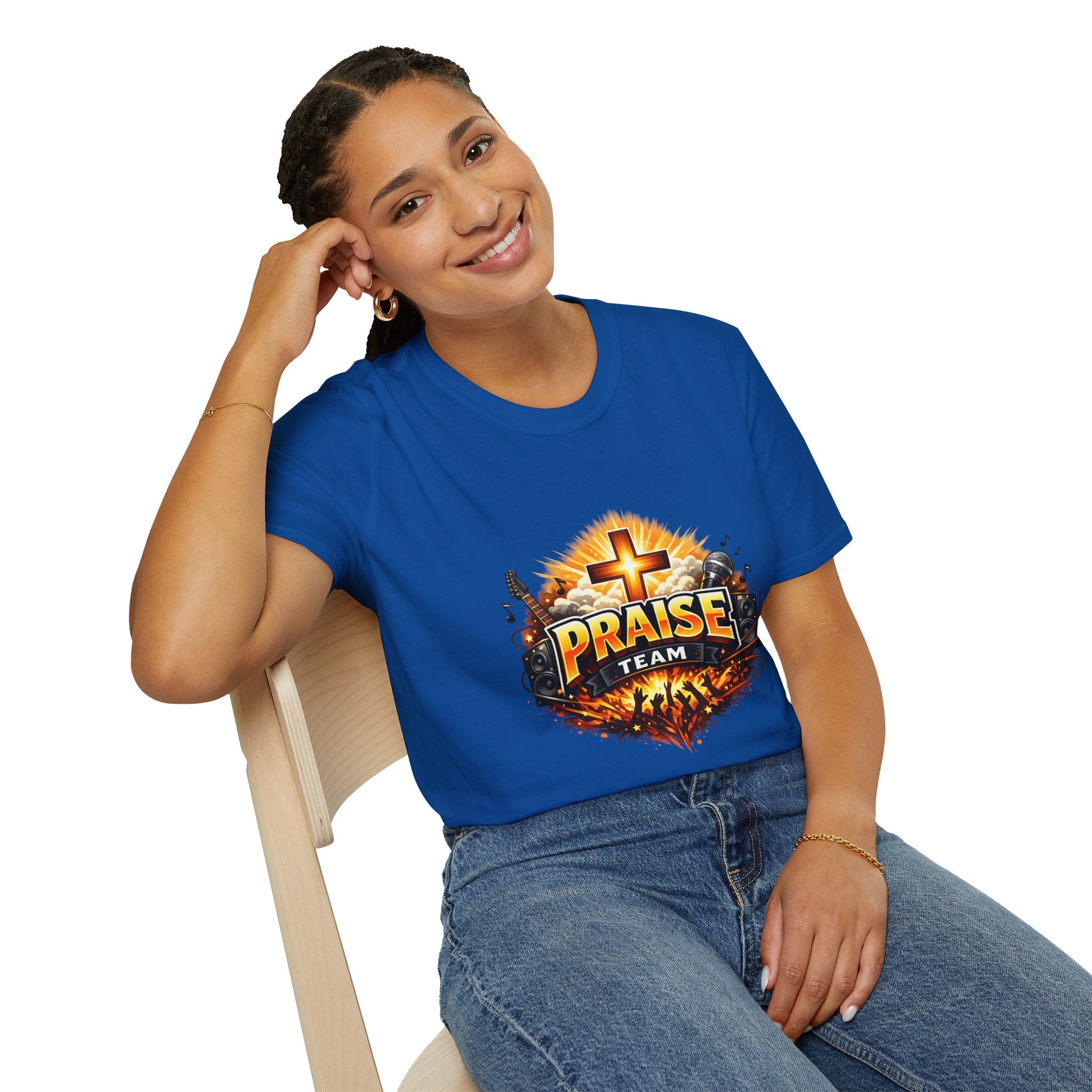 Praise Team T-Shirt — Christian Worship Music Church Youth Shirt