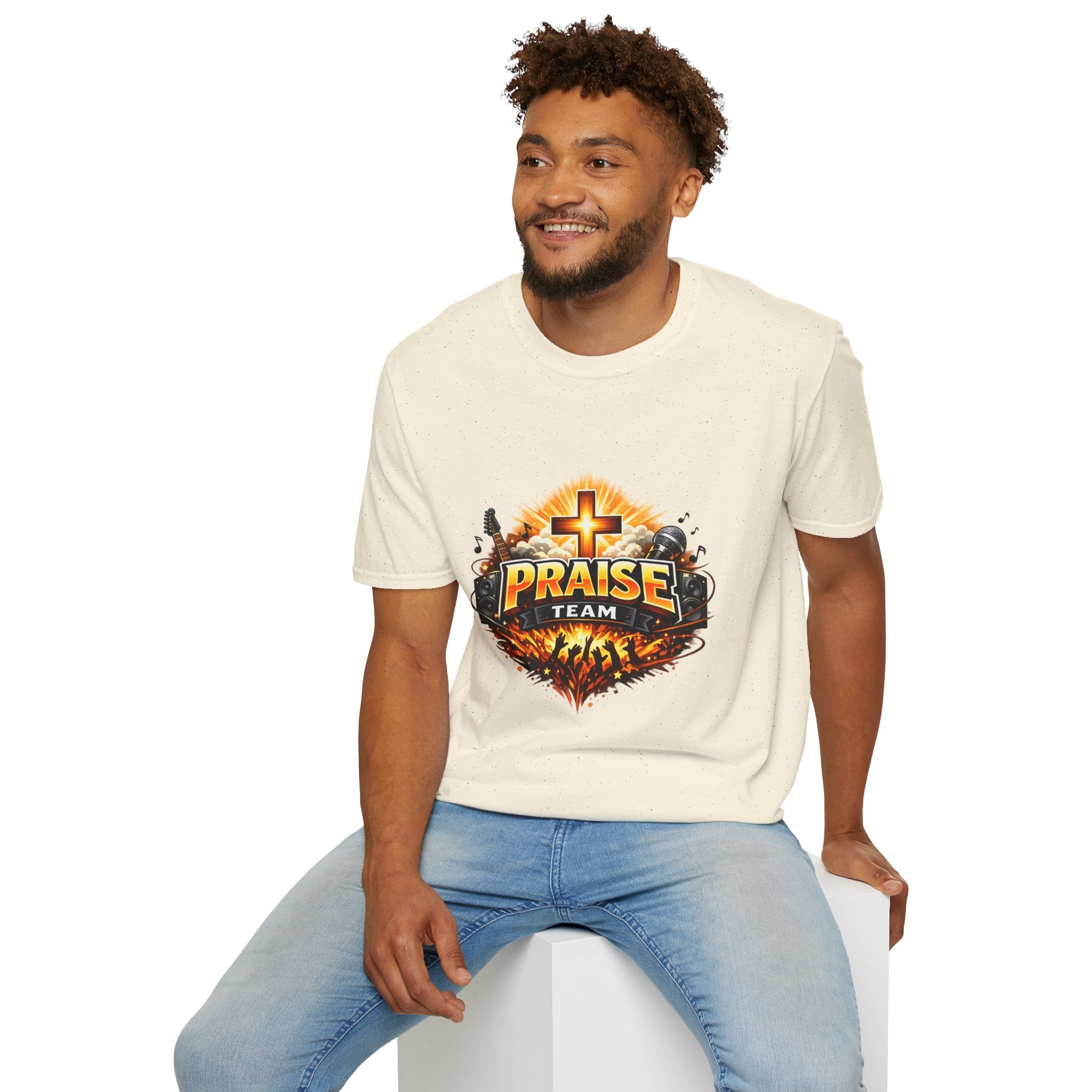Praise Team T-Shirt — Christian Worship Music Church Youth Shirt