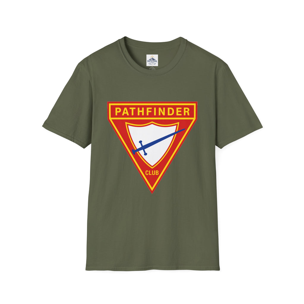 Pathfinder Club T-Shirt — Retro Shield Logo Tee