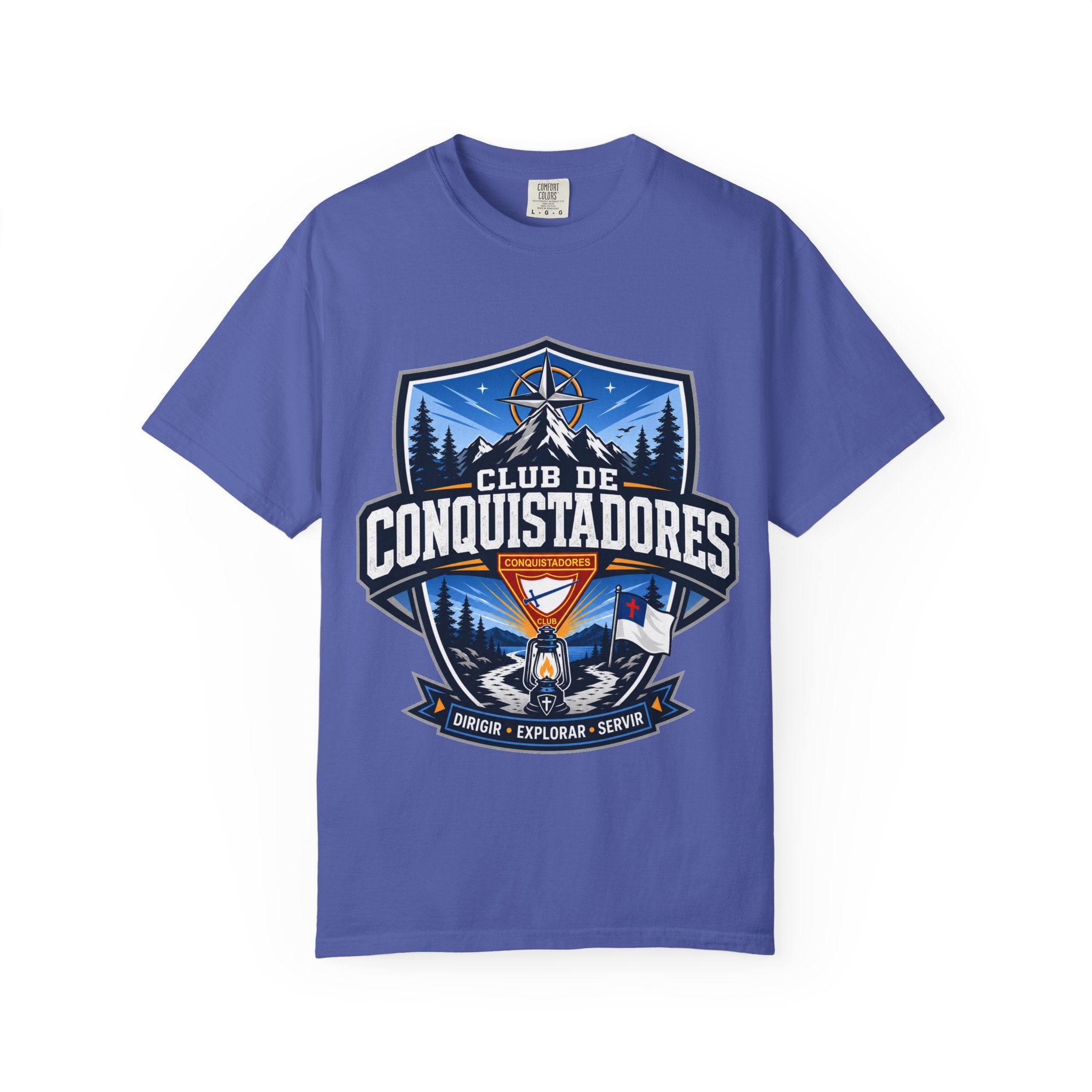 Camiseta unisex para adultos Club des Conquistadores | Linterna
