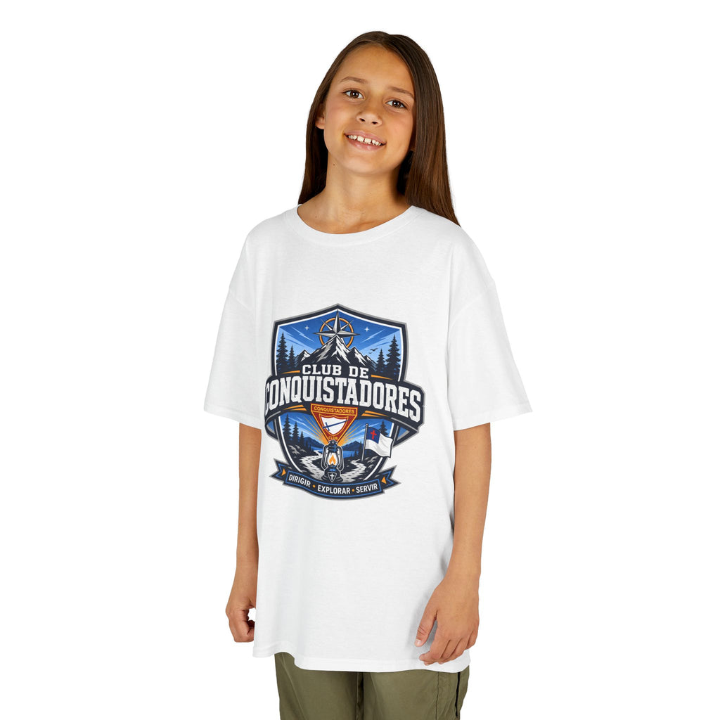 Camiseta Unisex para Niños Club des Conquistadores | Linterna