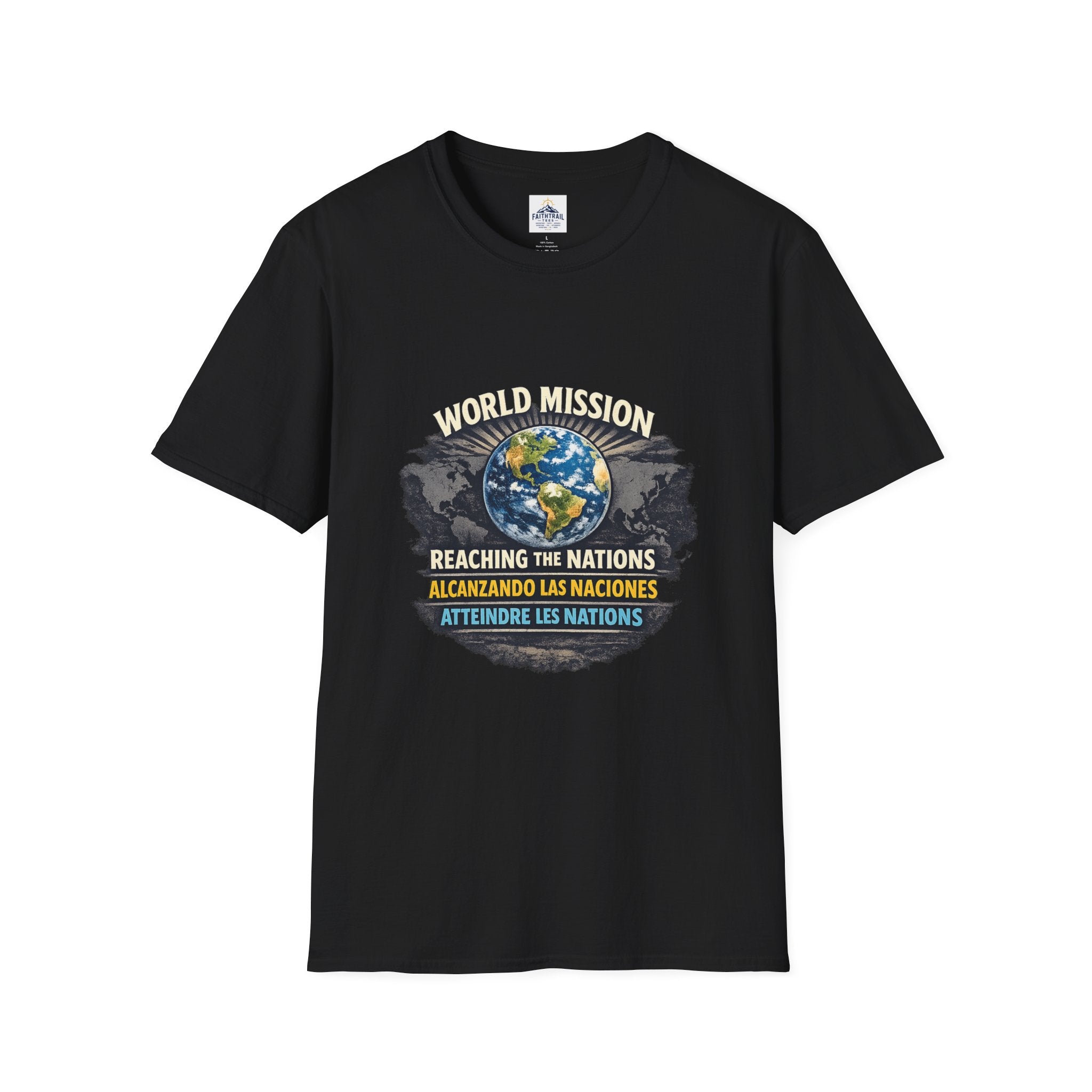 World Mission T-Shirt — Reaching the Nations Globe Tee