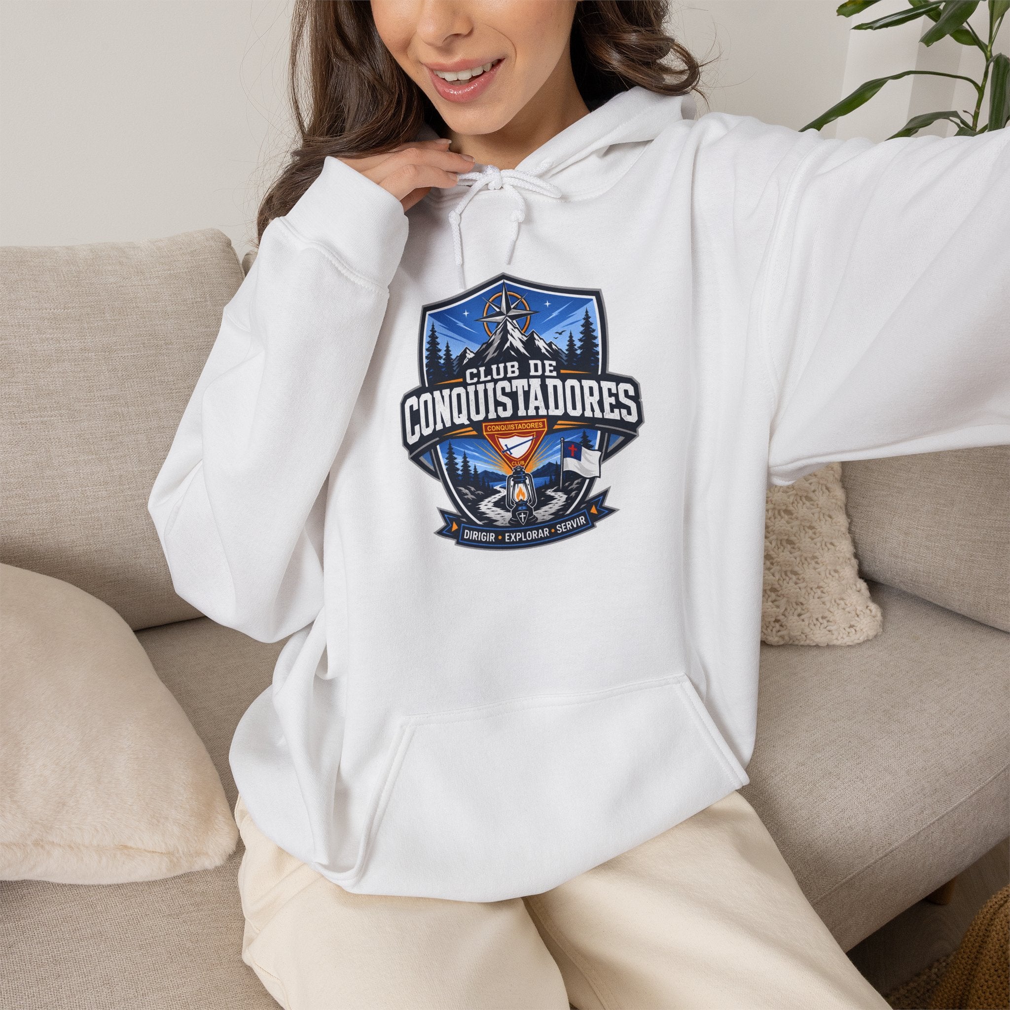 Club de Conquistadores Hoodie para Adultos |Lantern