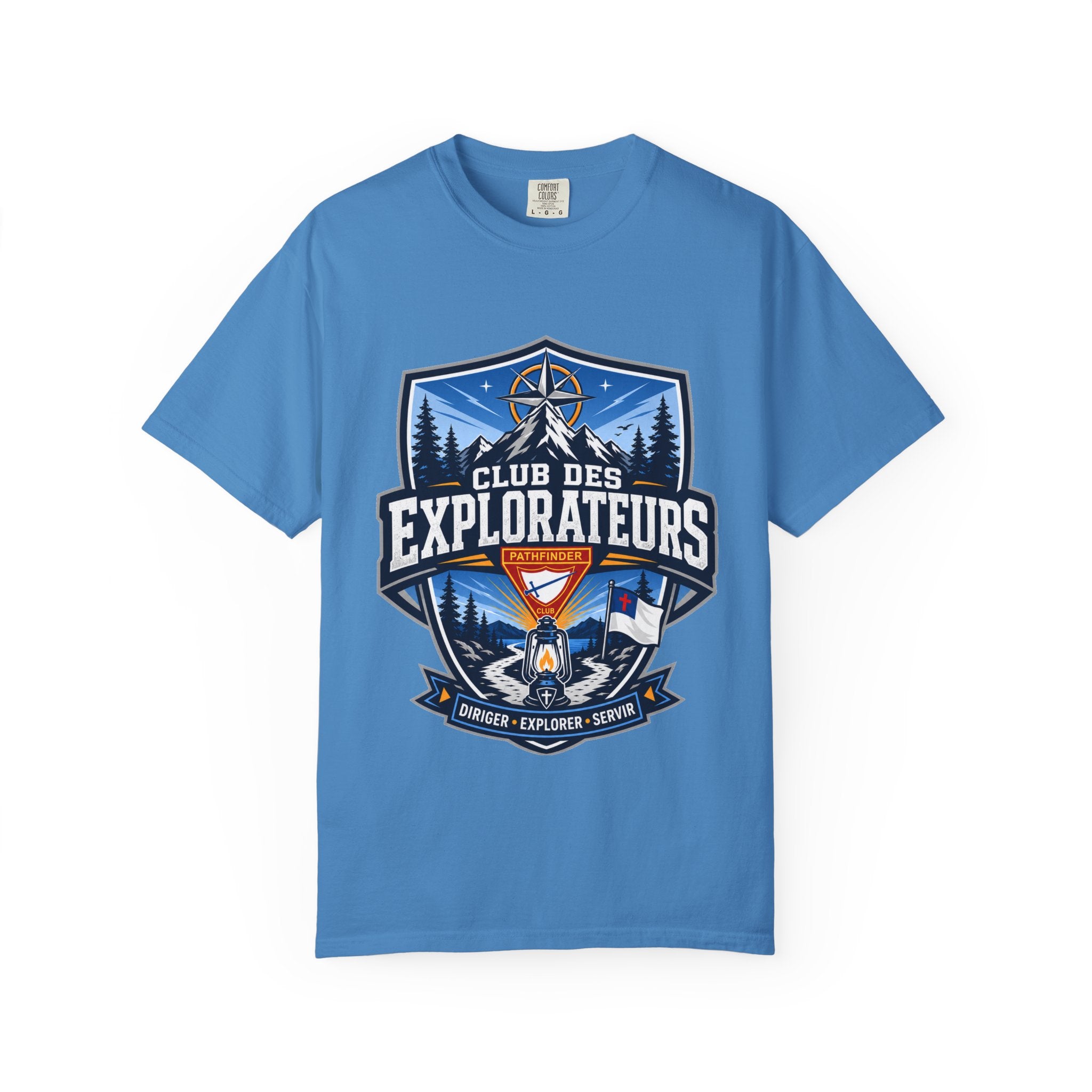 T-shirt adulte unisexe Club des Explorateurs | Lanterne