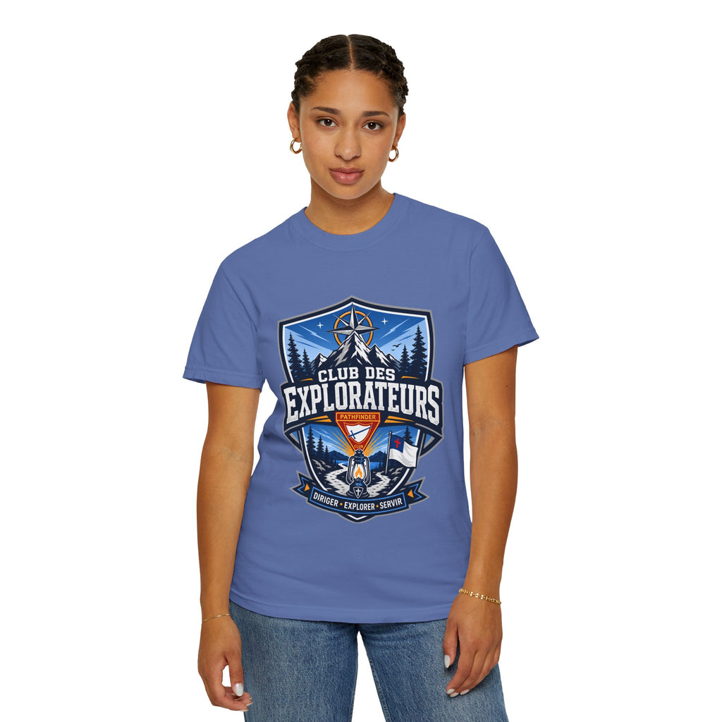 T-shirt adulte unisexe Club des Explorateurs | Lanterne