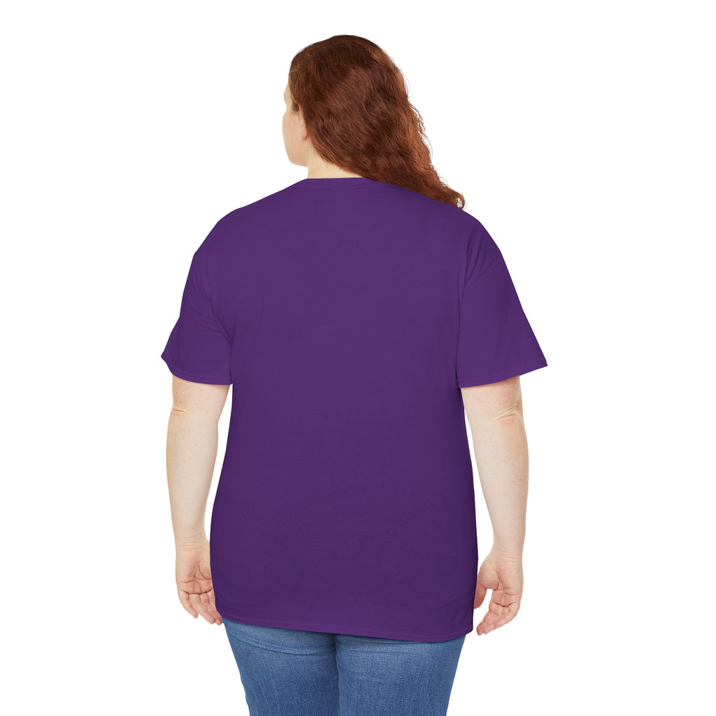 Deacon & Deaconess Heart Logo T-Shirt — Church Ministry Tee (Purple & Gold)
