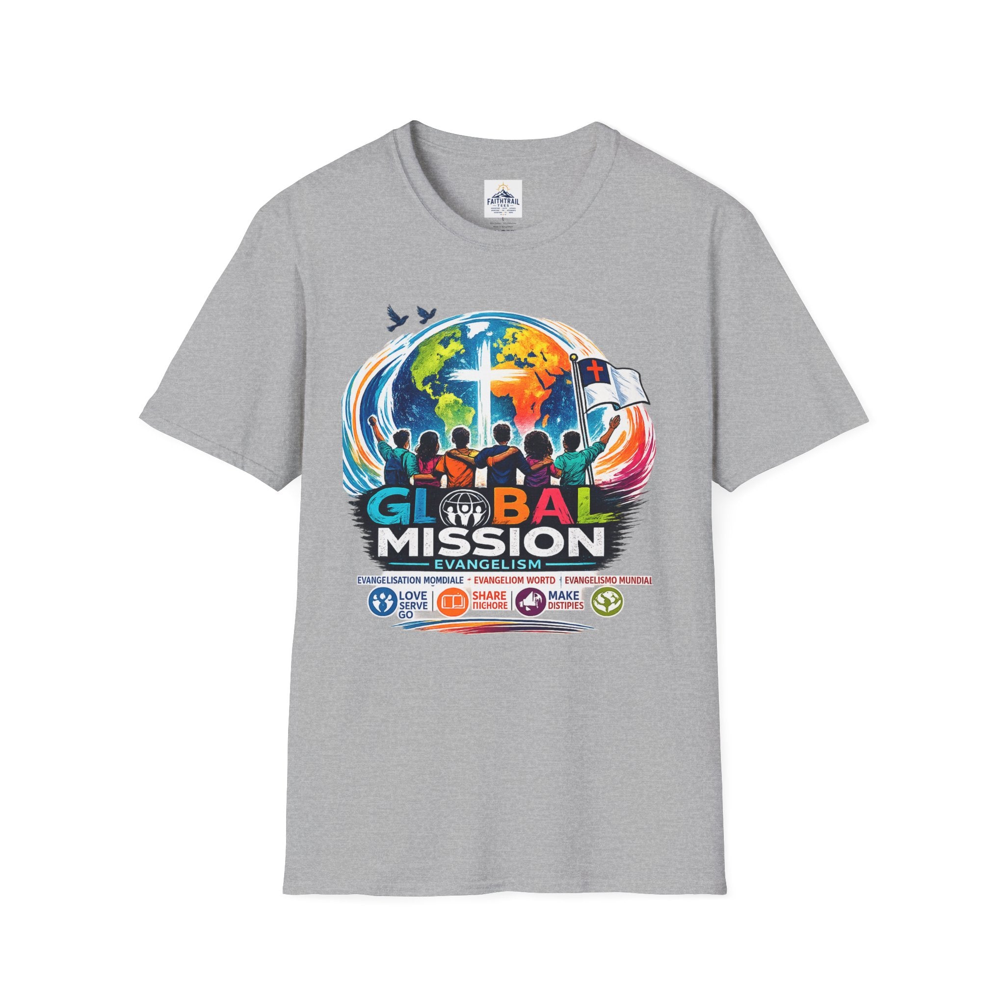Global Mission T-Shirt — Christian Outreach Faith Tee