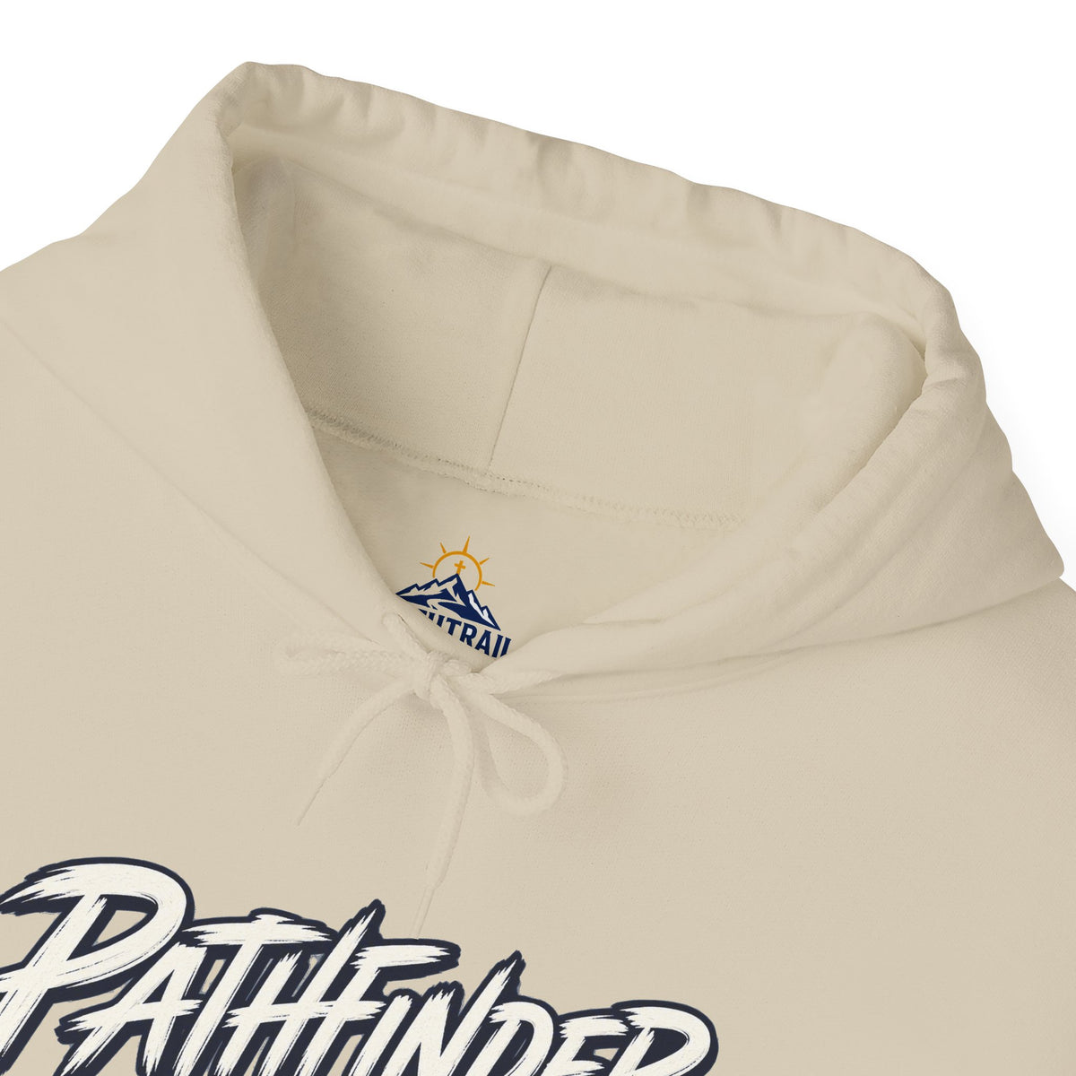 Pathfinder Graphic Hoodie — Retro Script Logo Pullover
