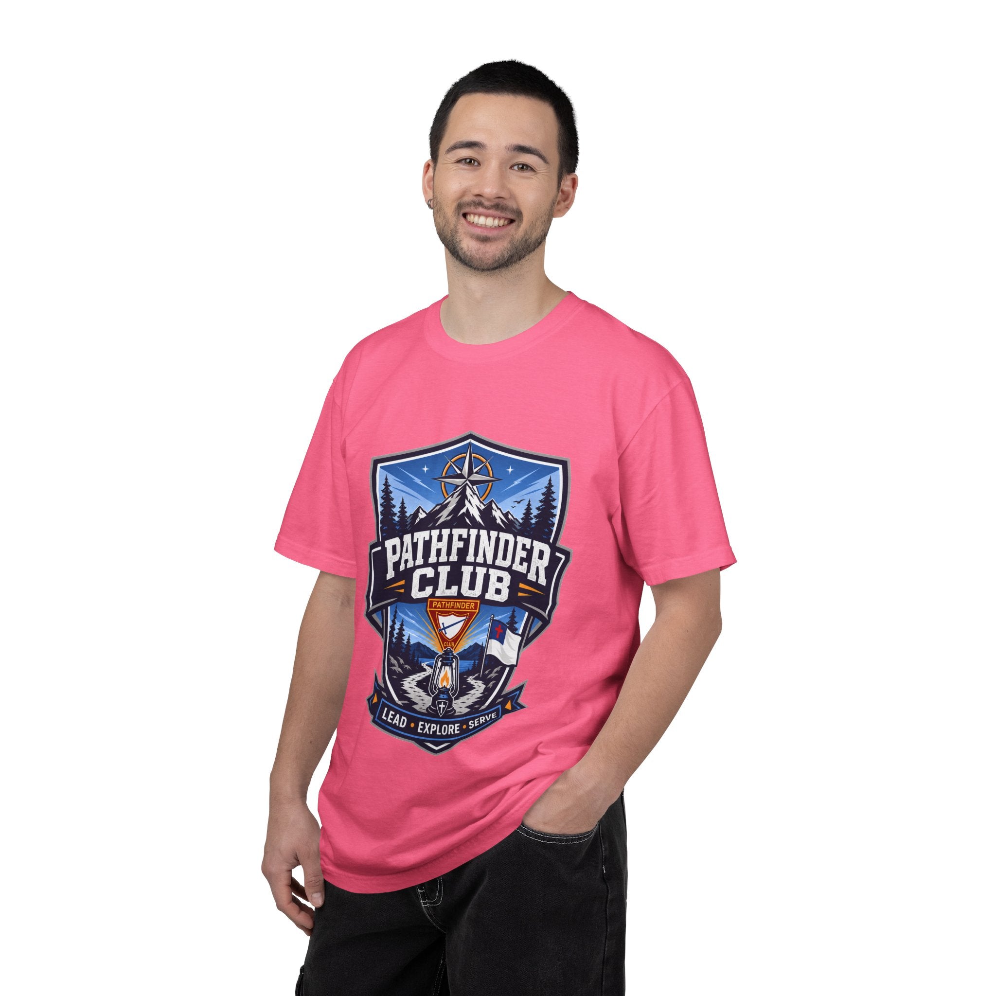 Pathfinder Club Adult Unisex T-shirt | Lantern