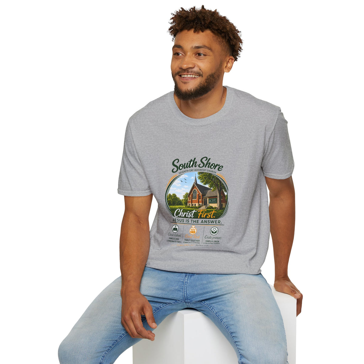 South Shore Church T-Shirt — South Shore Seventh-Day Adventist Church Graphic Tee