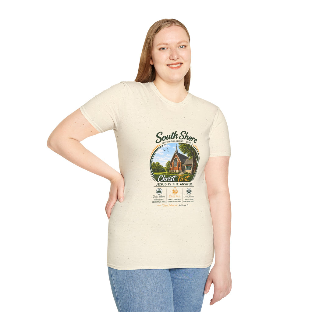 South Shore Church T-Shirt — South Shore Seventh-Day Adventist Church Graphic Tee