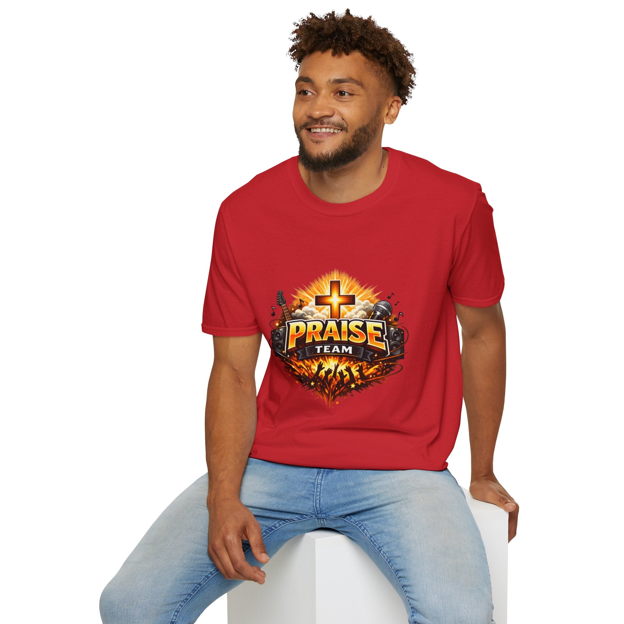 Praise Team T-Shirt — Christian Worship Music Church Youth Shirt