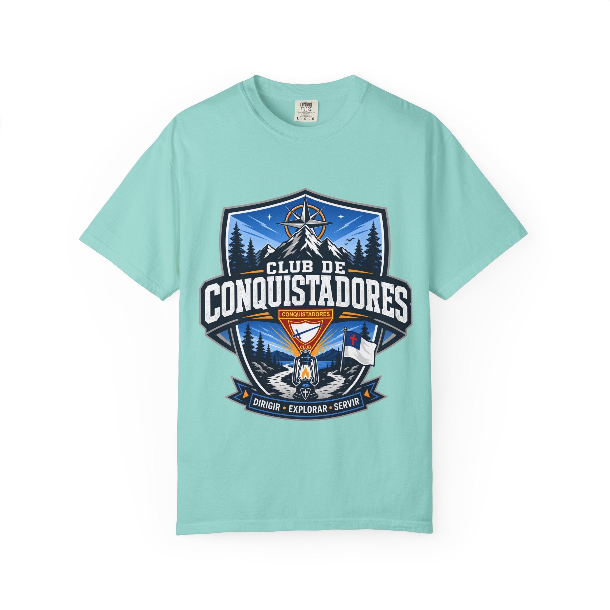 Camiseta unisex para adultos Club des Conquistadores | Linterna