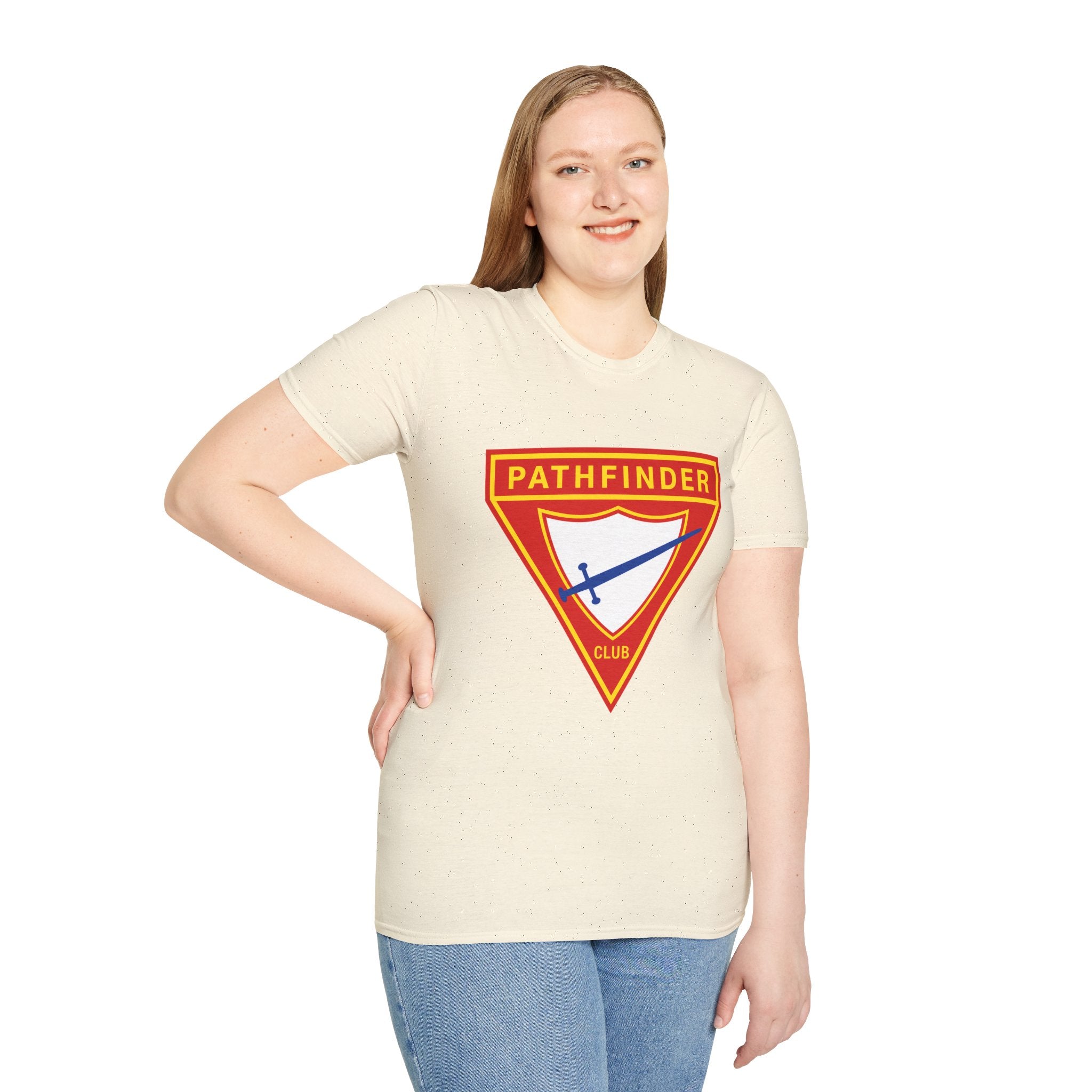 Pathfinder Club T-Shirt — Retro Shield Logo Tee