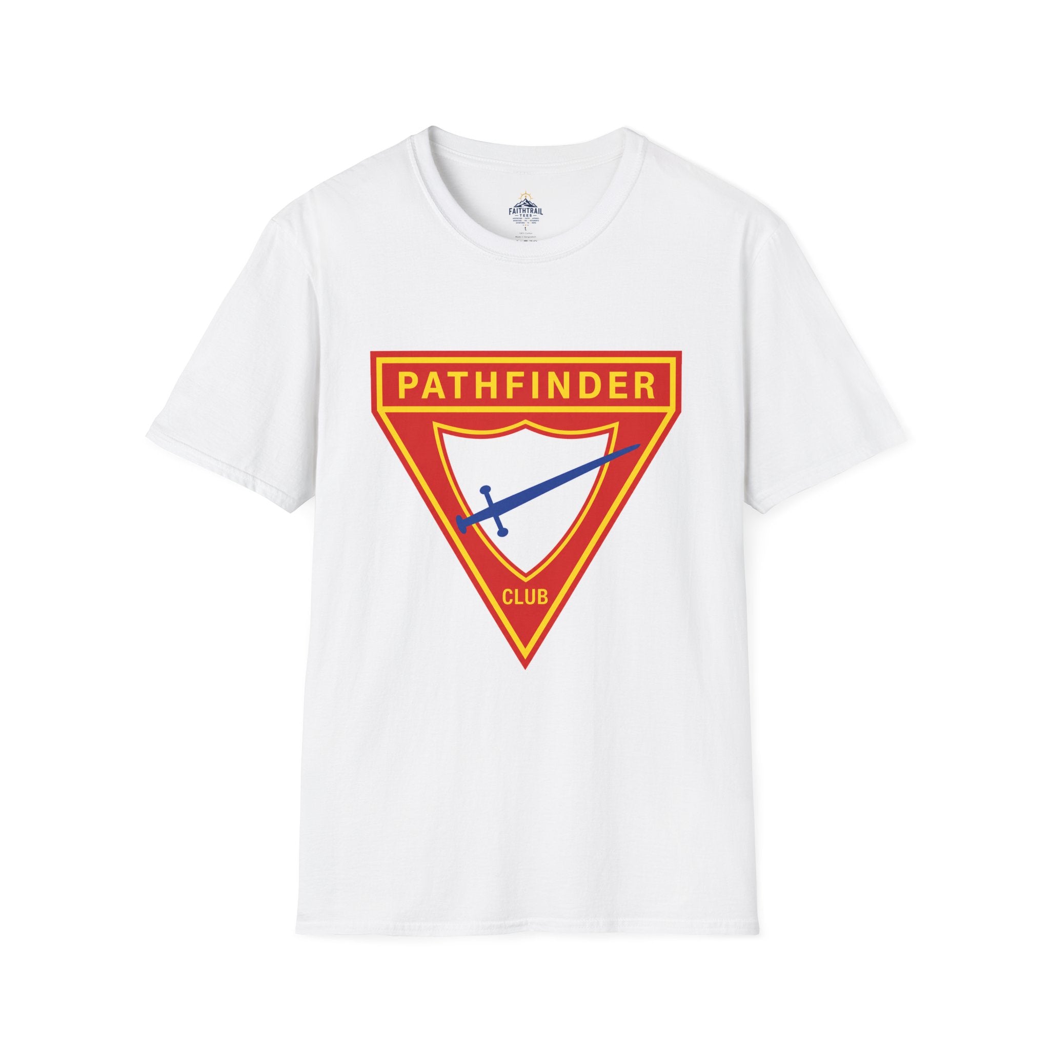 Pathfinder Club T-Shirt — Retro Shield Logo Tee