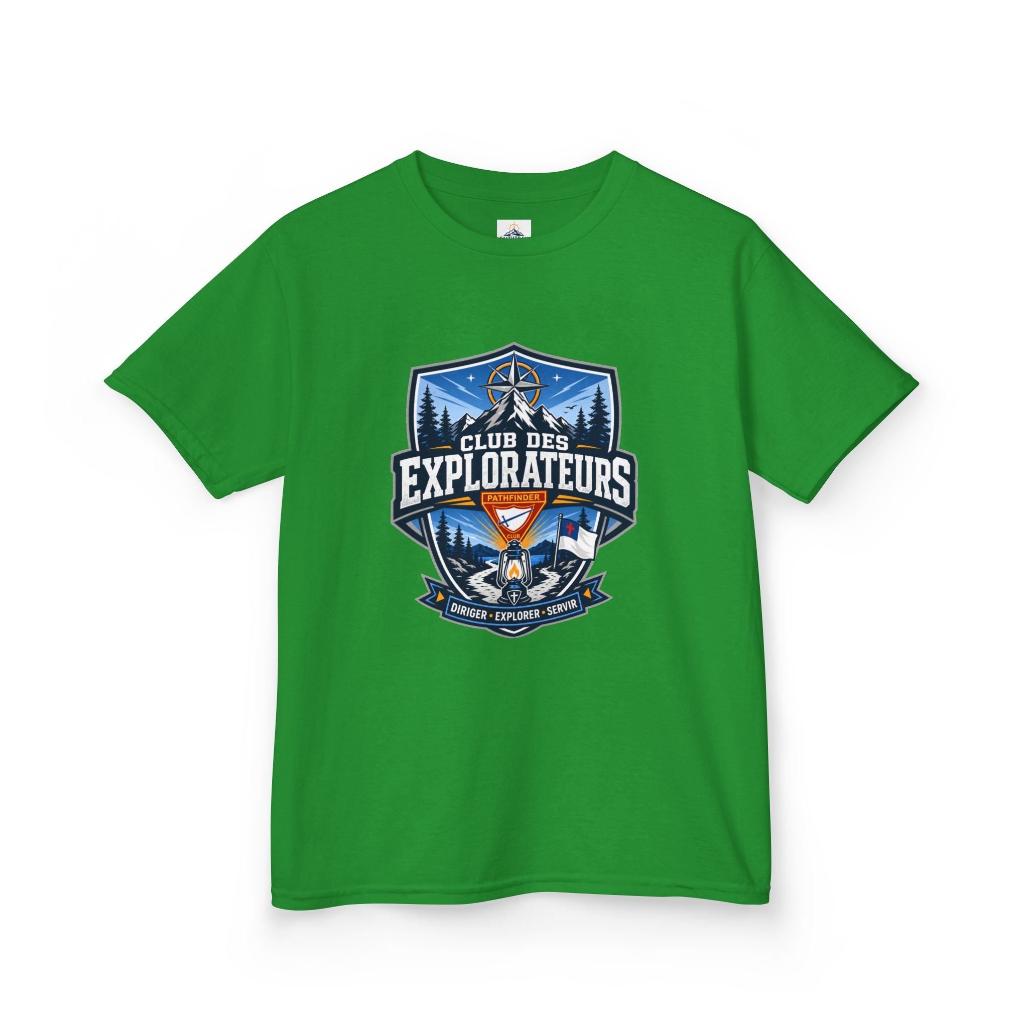 T-shirt unisexe pour Enfants Club des Explorateurs | Lanterne