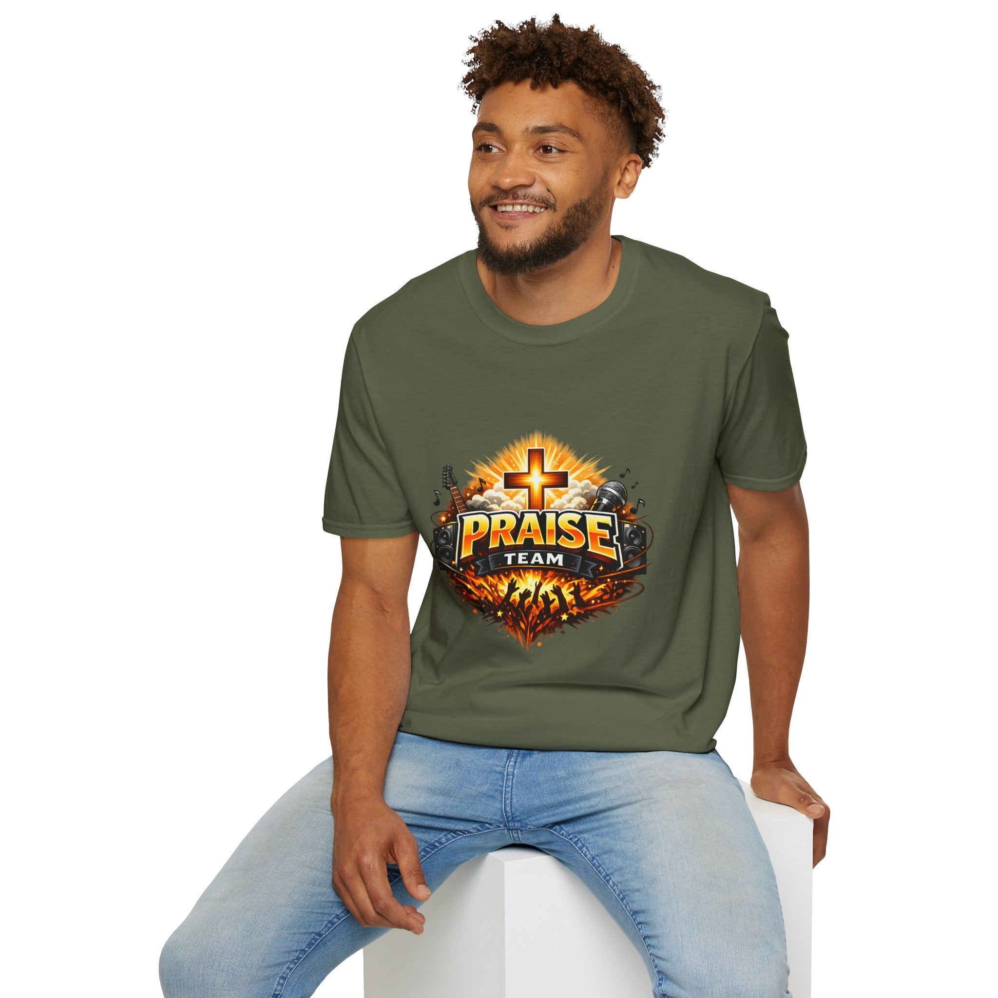 Praise Team T-Shirt — Christian Worship Music Church Youth Shirt