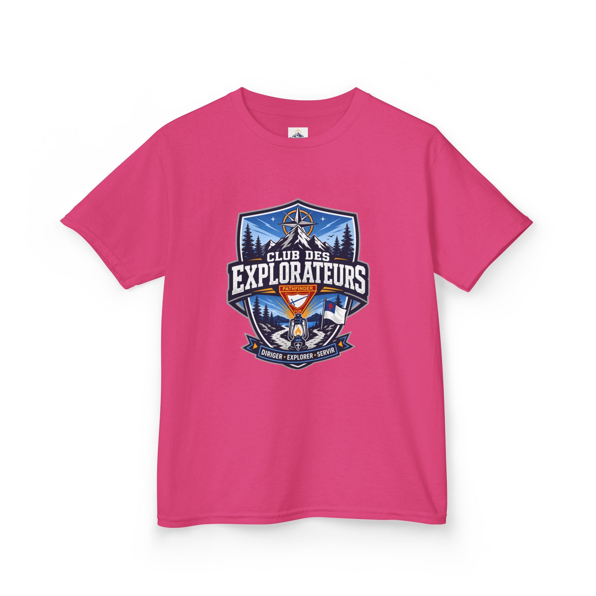 T-shirt unisexe pour Enfants Club des Explorateurs | Lanterne