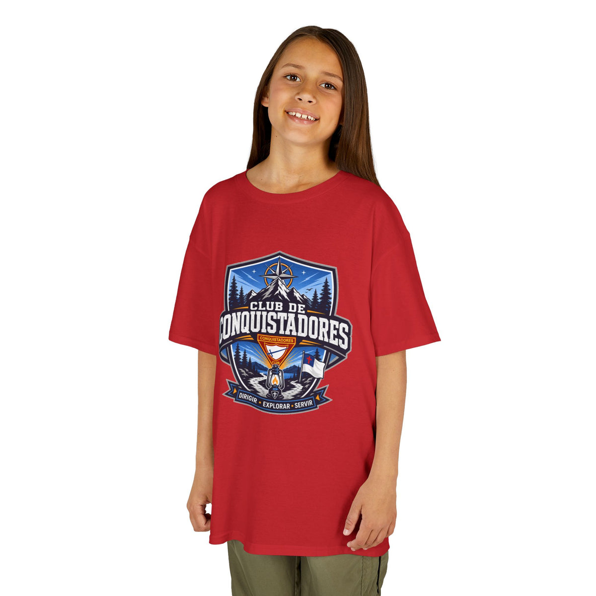 Camiseta Unisex para Niños Club des Conquistadores | Linterna