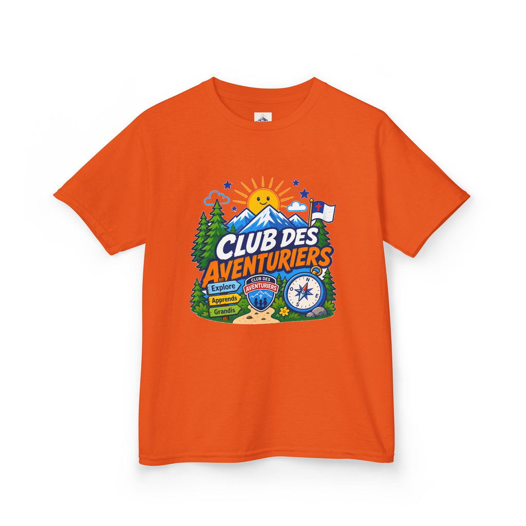 Club des Aventuriers T-Shirt (Enfants) | Camping Boussole et Soleil