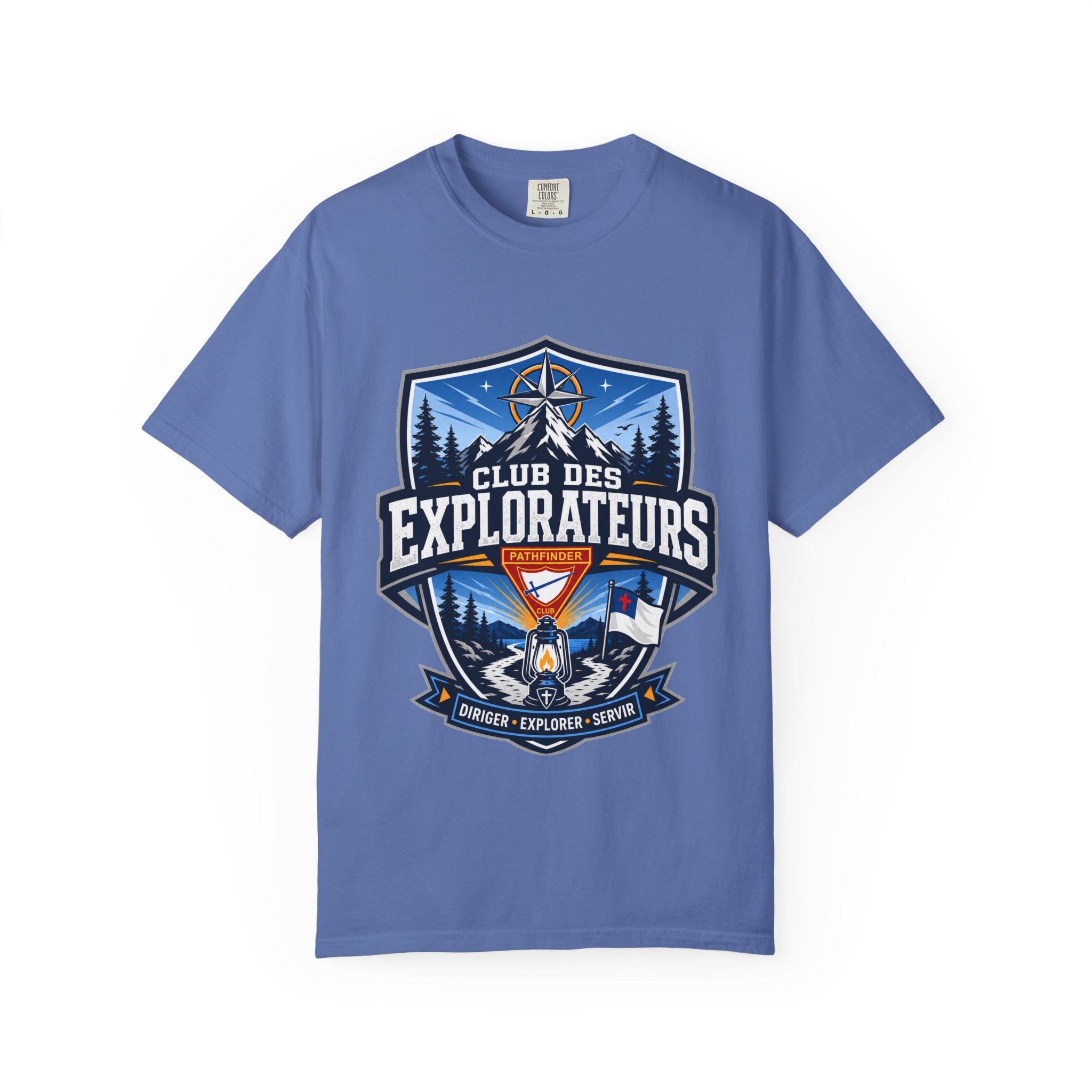 T-shirt adulte unisexe Club des Explorateurs | Lanterne