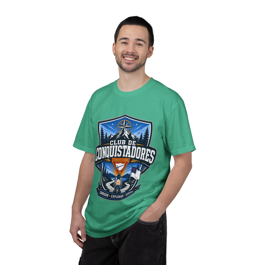 Camiseta unisex para adultos Club des Conquistadores | Linterna