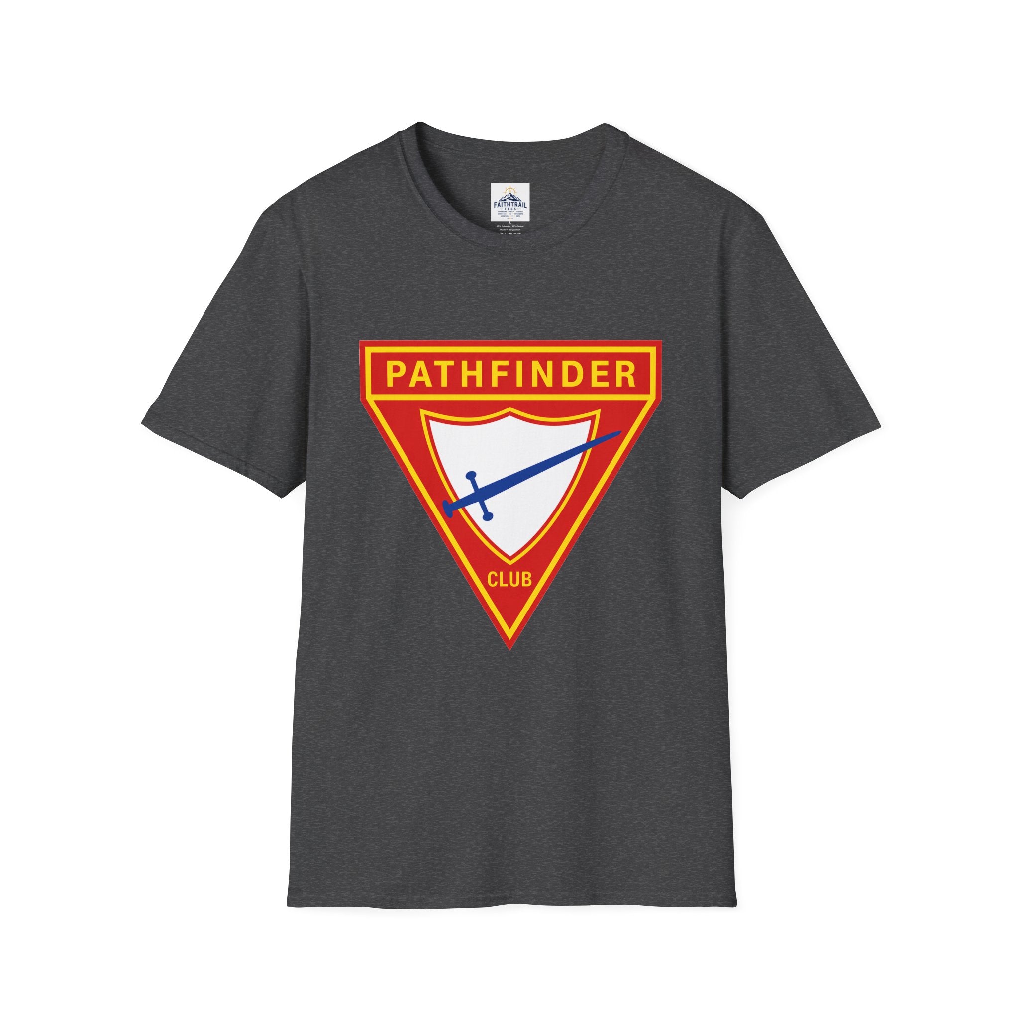 Pathfinder Club T-Shirt — Retro Shield Logo Tee