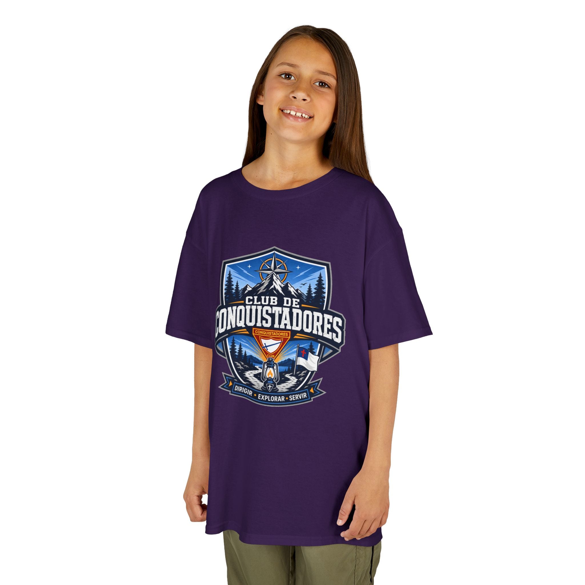 Camiseta Unisex para Niños Club des Conquistadores | Linterna