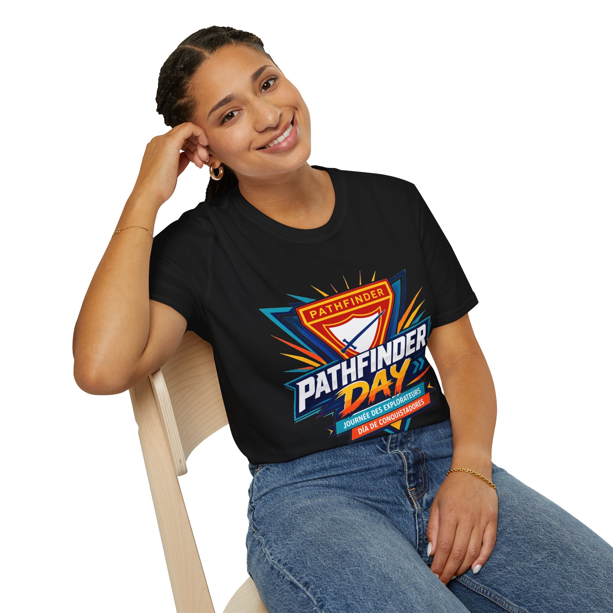 Pathfinder Day T-Shirt — Retro Badge Graphic Tee for Scouts & Explorers