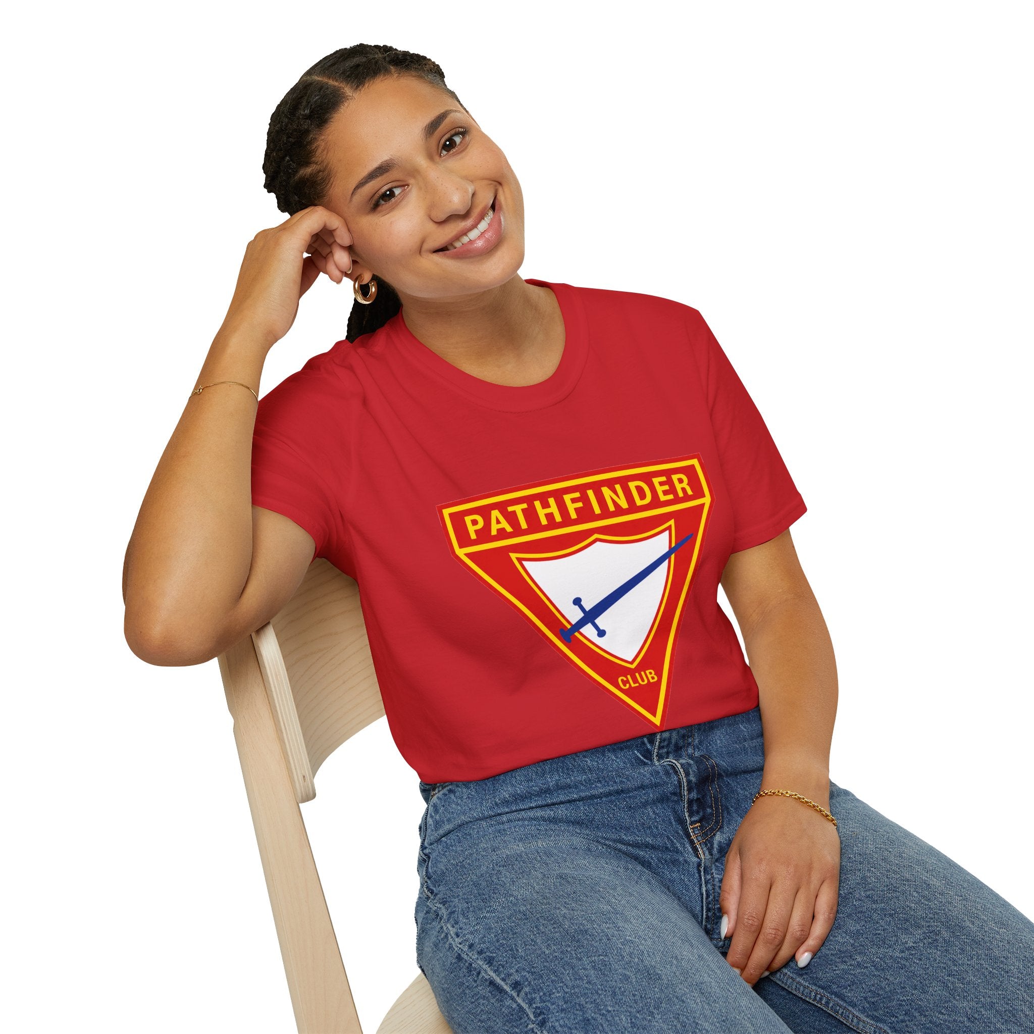 Pathfinder Club T-Shirt — Retro Shield Logo Tee