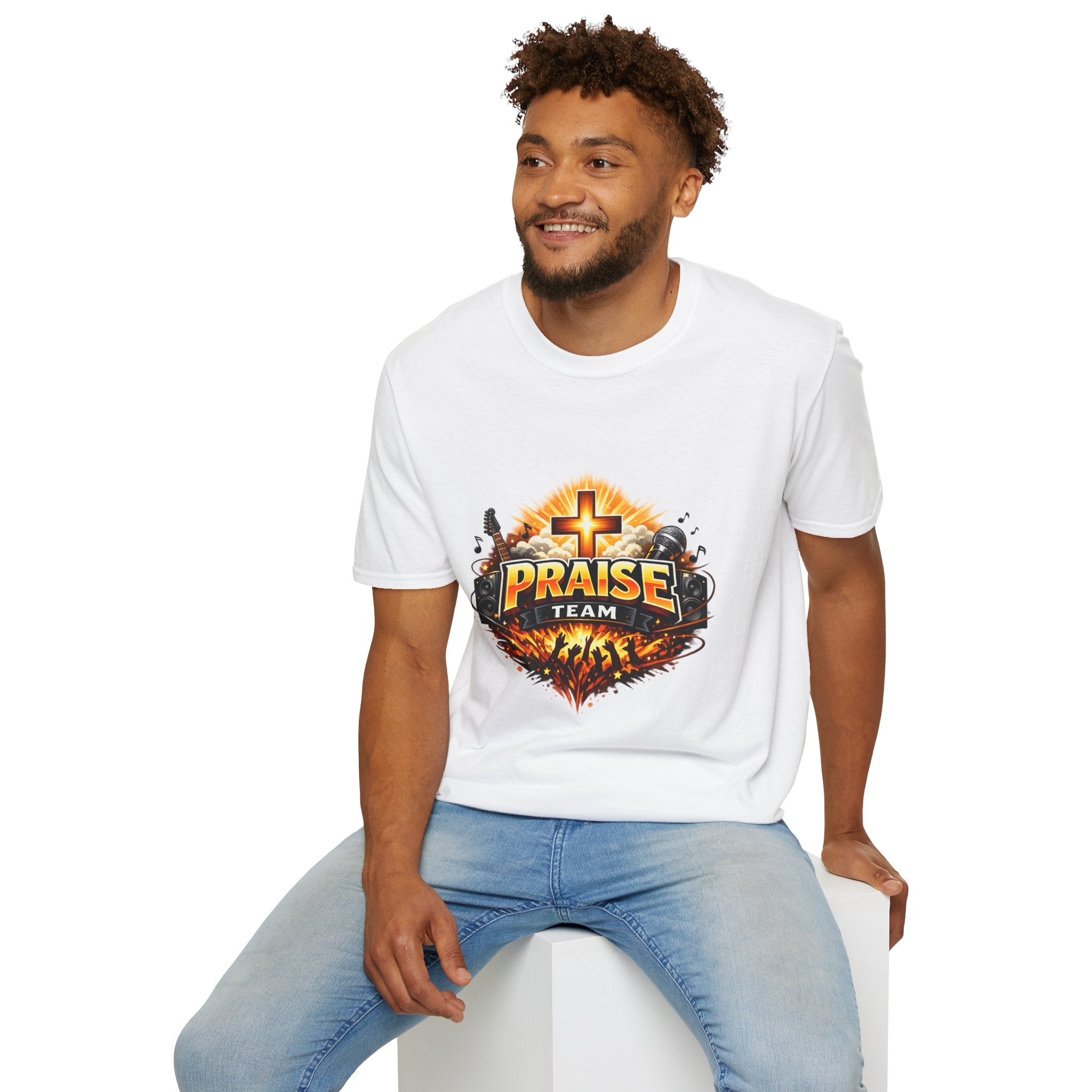 Praise Team T-Shirt — Christian Worship Music Church Youth Shirt