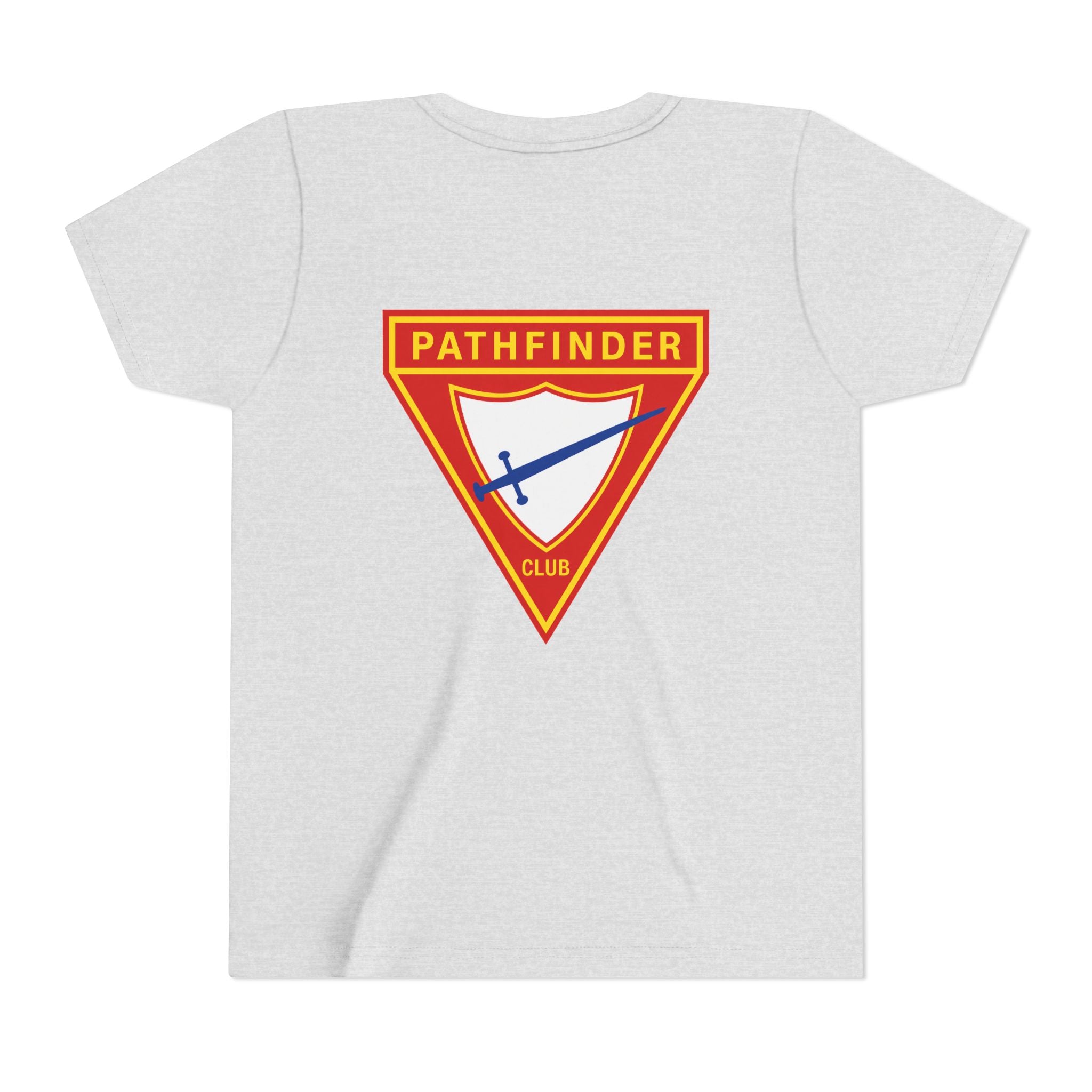 Pathfinder Club Youth Tee — Pathfinder Shield Emblem Short Sleeve Shirt