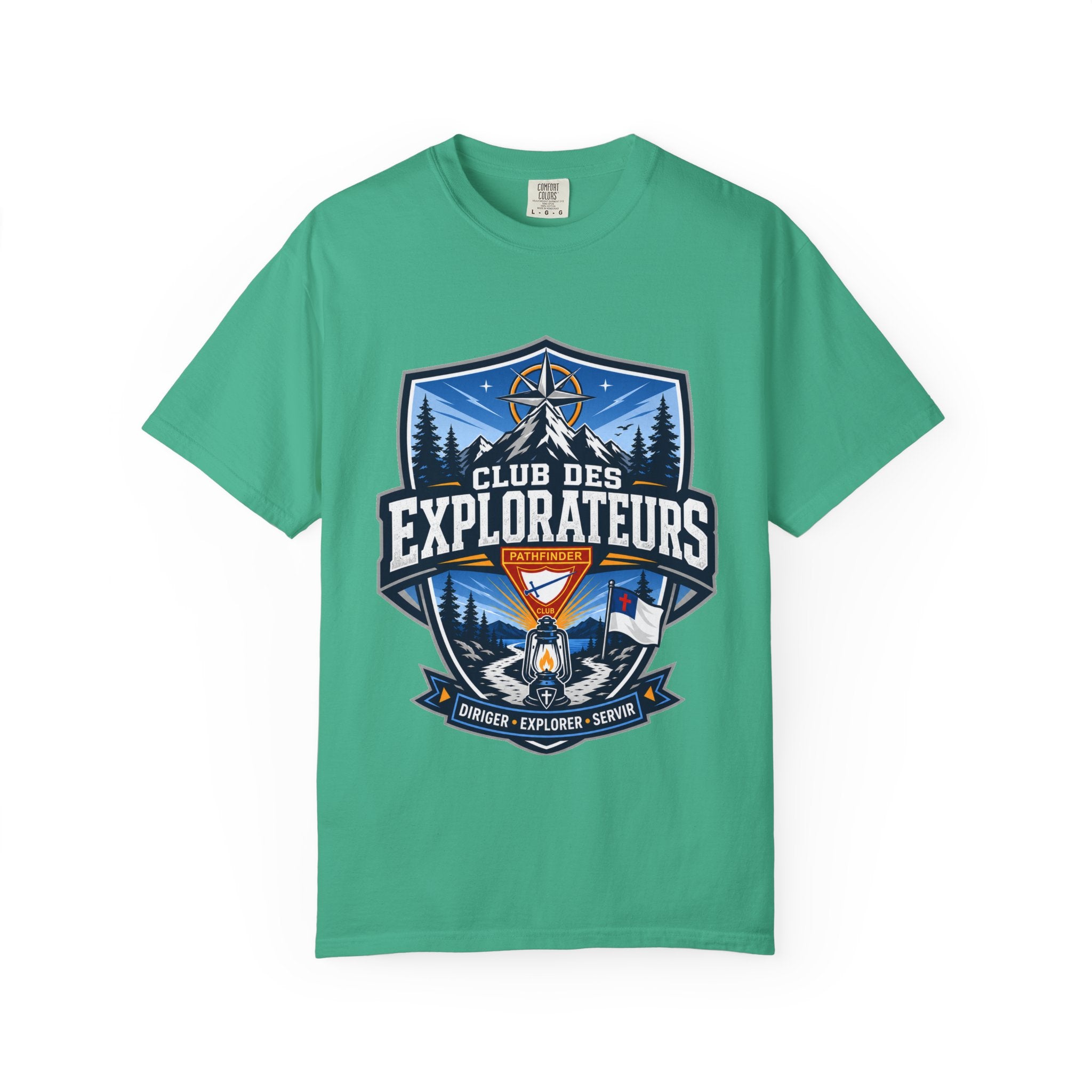 T-shirt adulte unisexe Club des Explorateurs | Lanterne