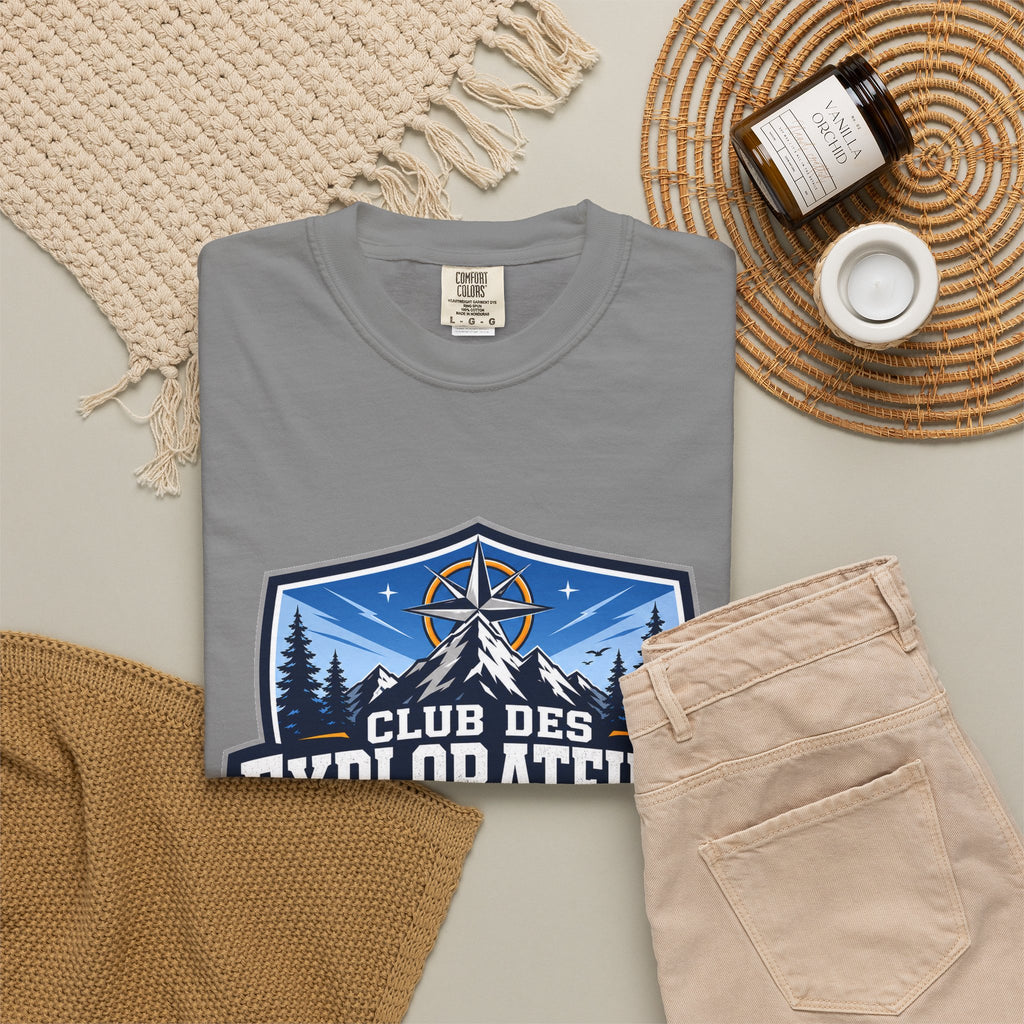 T-shirt adulte unisexe Club des Explorateurs | Lanterne