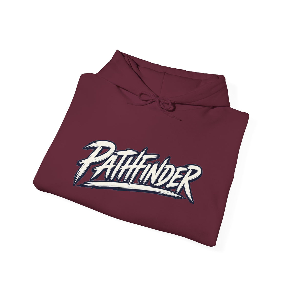 Pathfinder Graphic Hoodie — Retro Script Logo Pullover