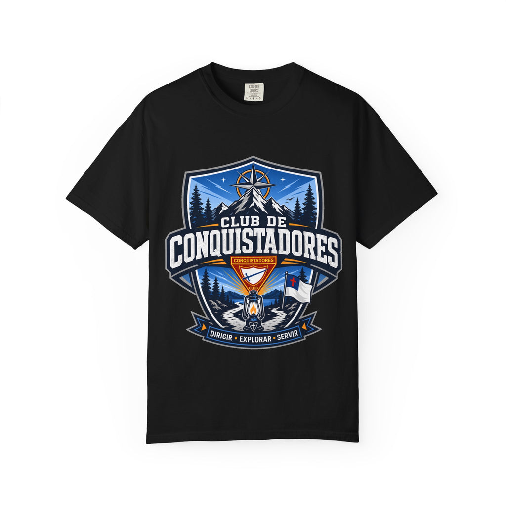 Camiseta unisex para adultos Club des Conquistadores | Linterna
