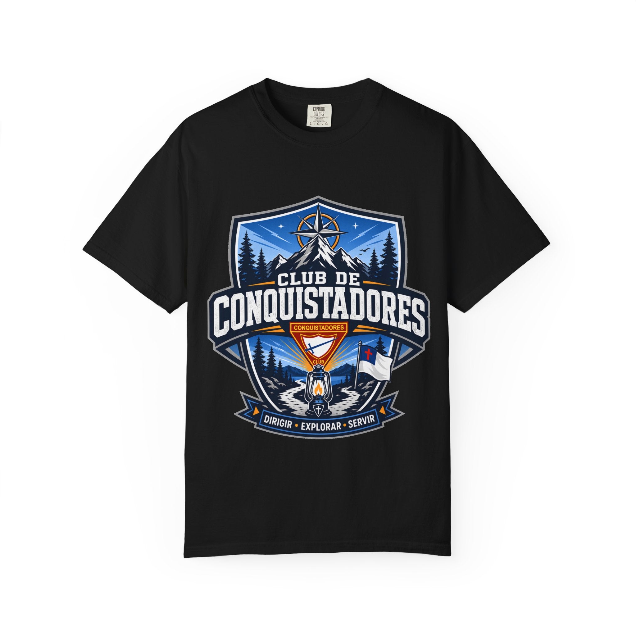Camiseta unisex para adultos Club des Conquistadores | Linterna