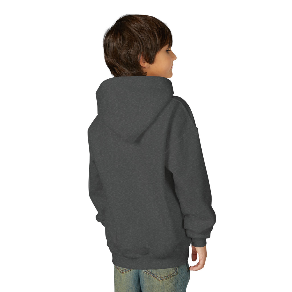 Pathfinder Youth Hoodie — Graphic Youth Pullover with Bold Script Logo