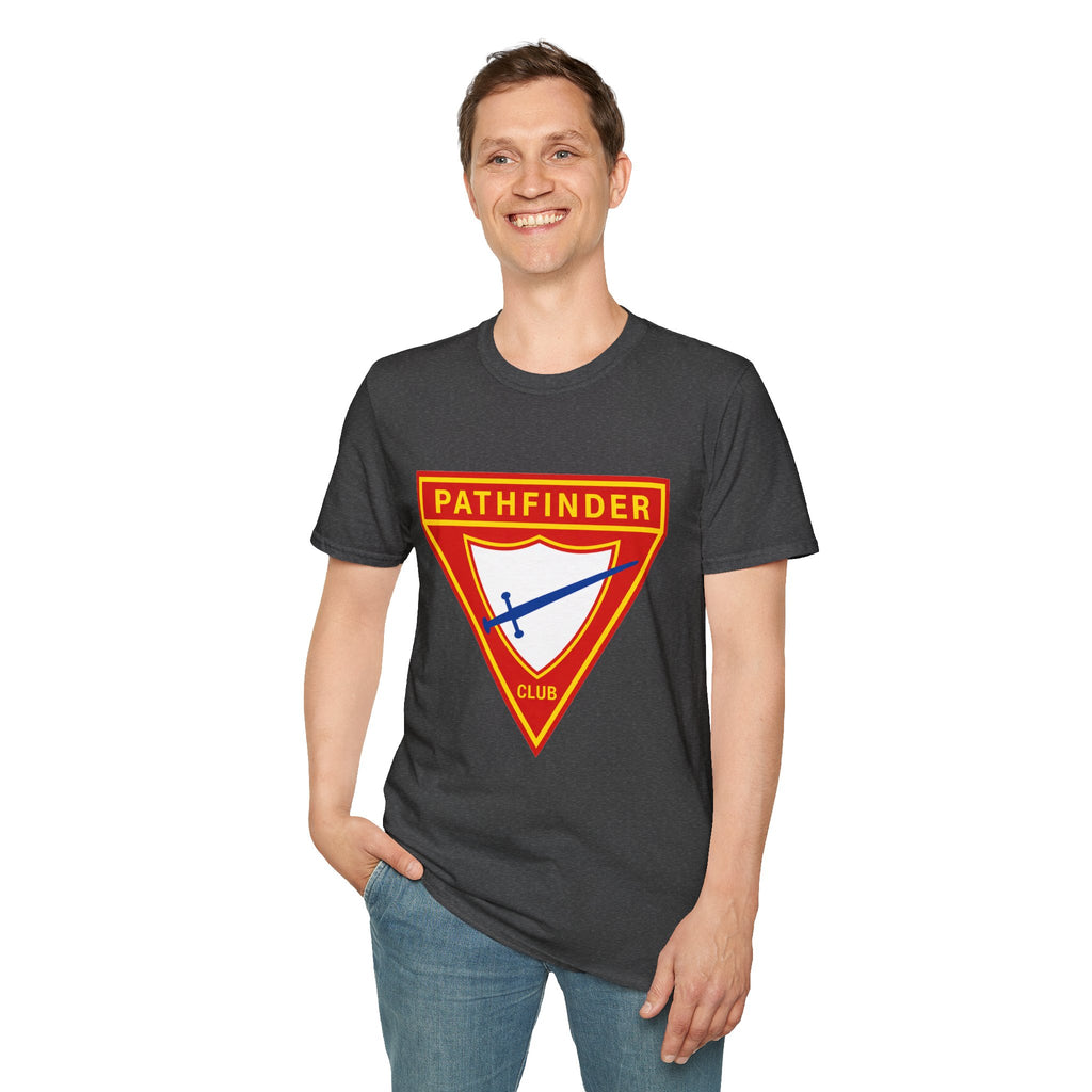 Pathfinder Club T-Shirt — Retro Shield Logo Tee