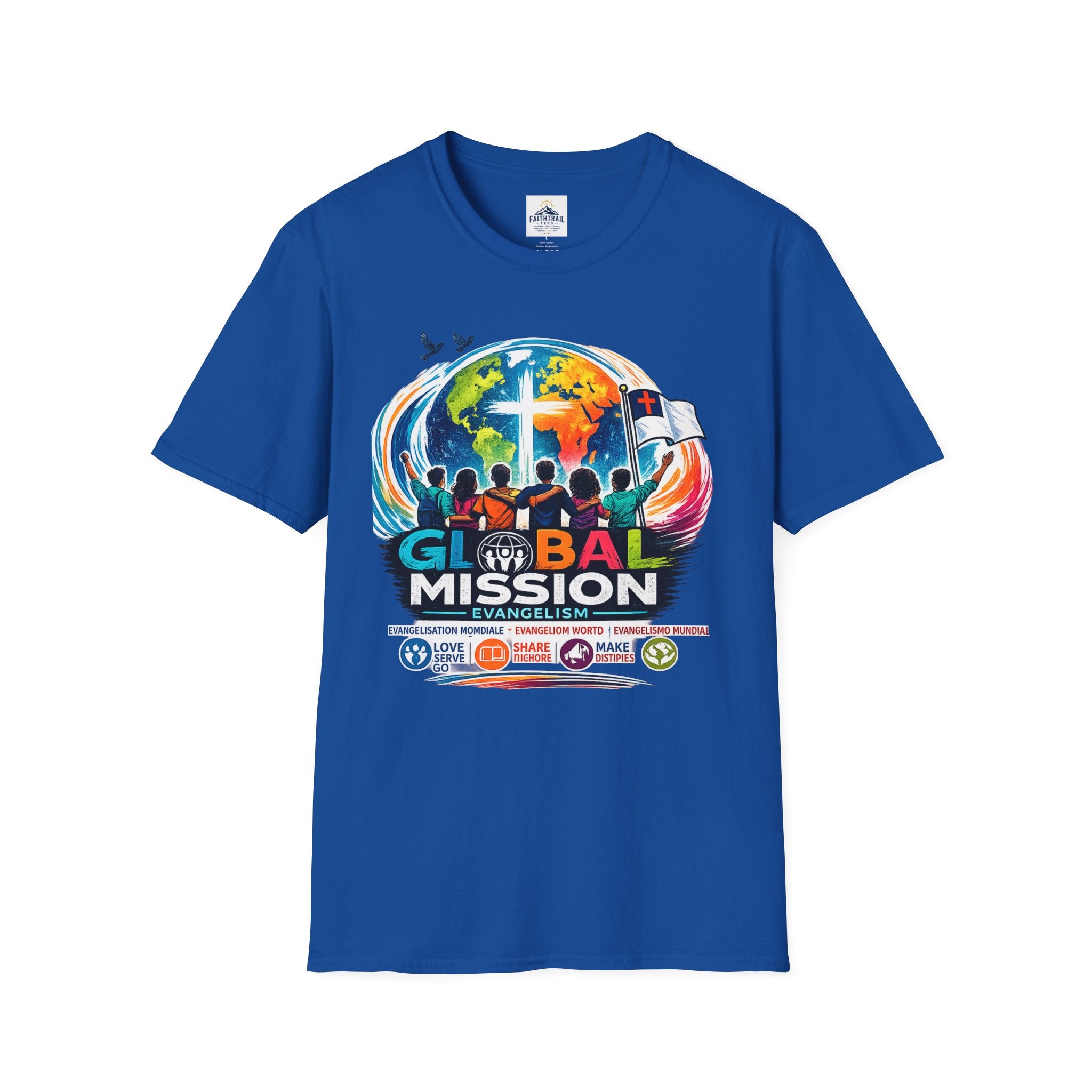 Global Mission T-Shirt — Christian Outreach Faith Tee