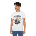 Explorers Committed to Their Mission T-shirt | Christian Cross Silhouette, Faith Badge Design