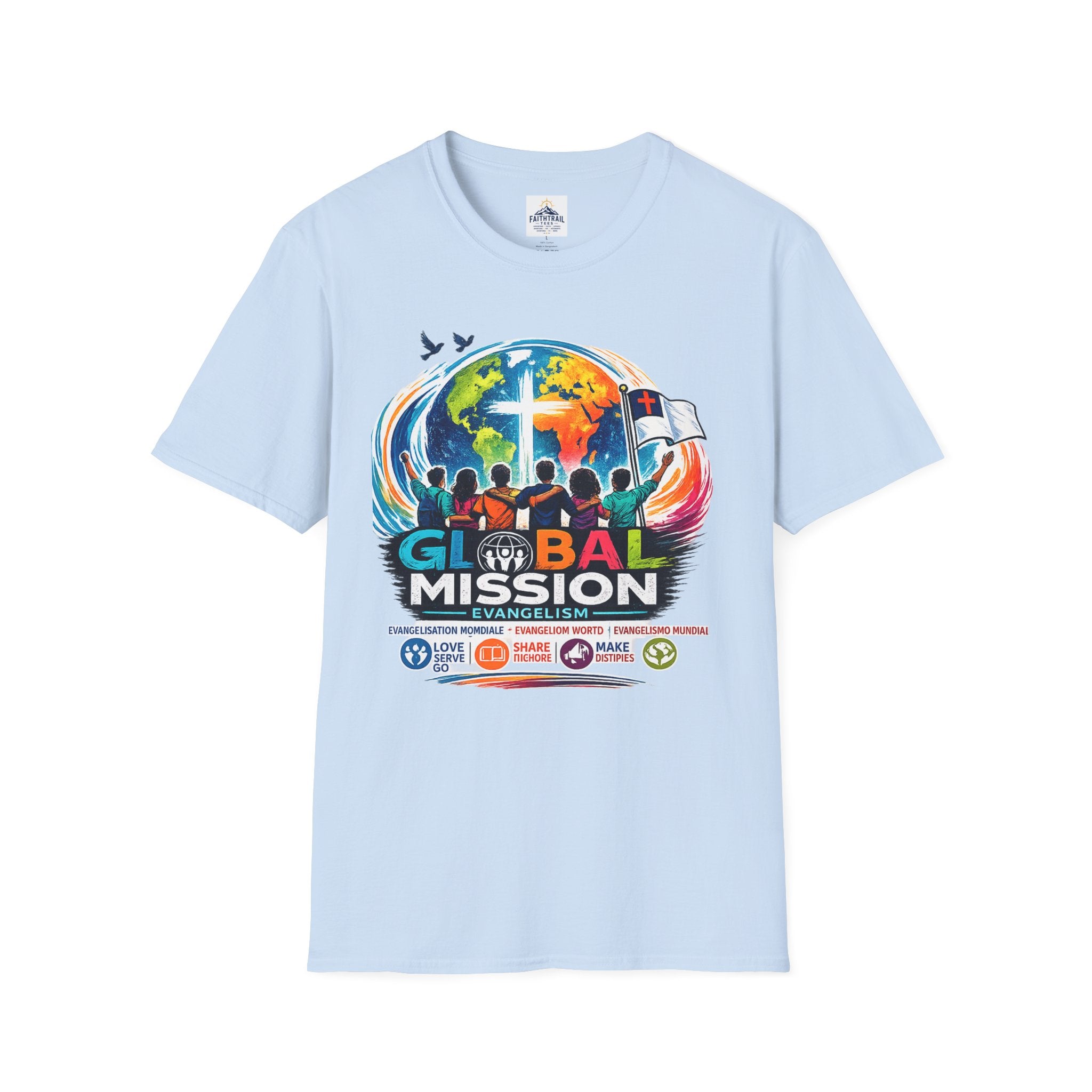 Global Mission T-Shirt — Christian Outreach Faith Tee
