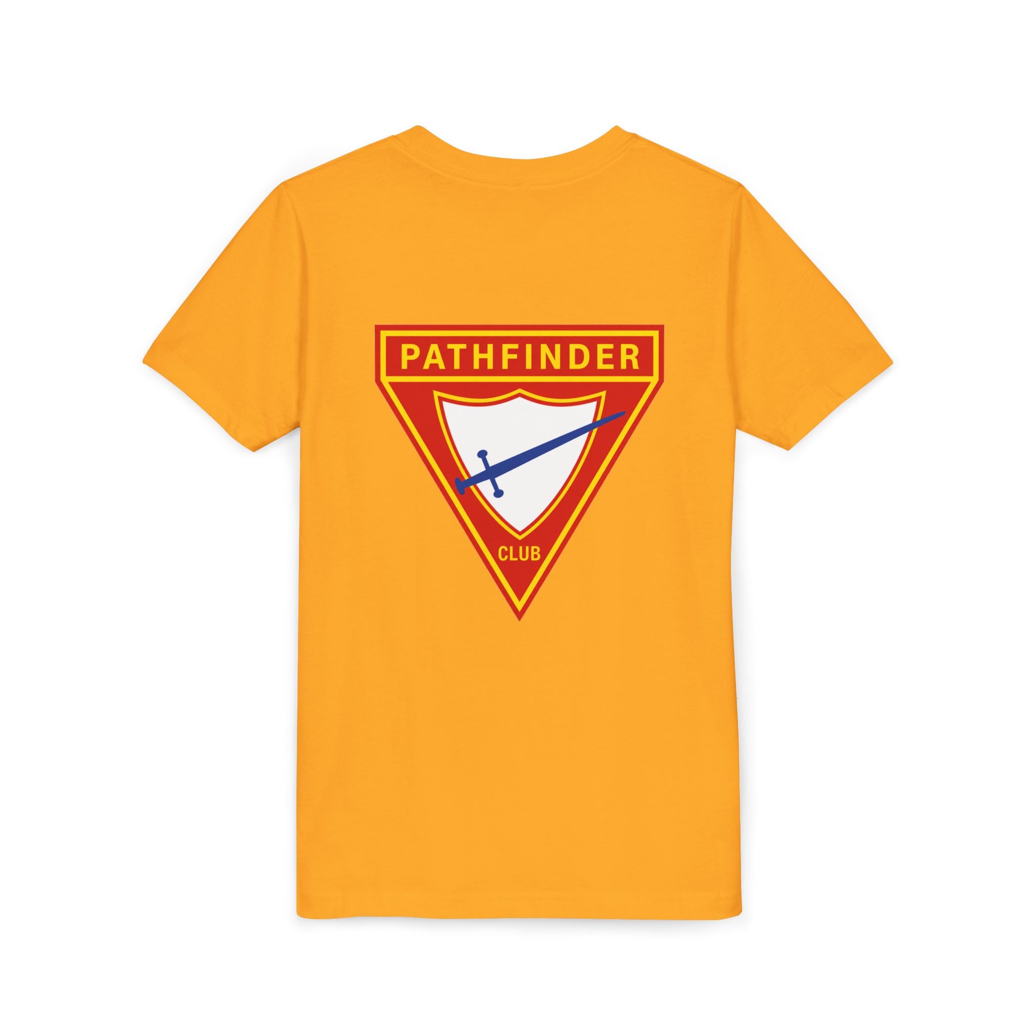 Pathfinder Club Youth Tee — Pathfinder Shield Emblem Short Sleeve Shirt
