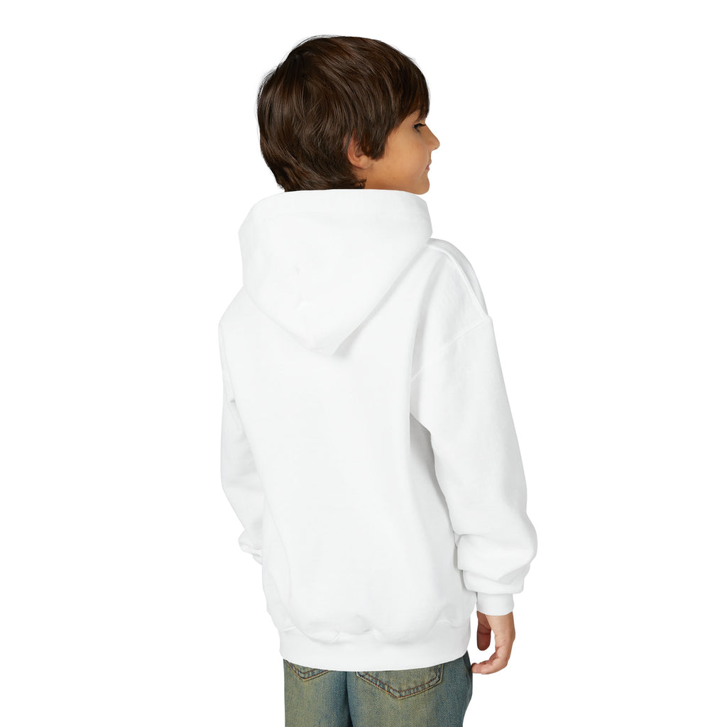 Pathfinder Youth Hoodie — Graphic Youth Pullover with Bold Script Logo