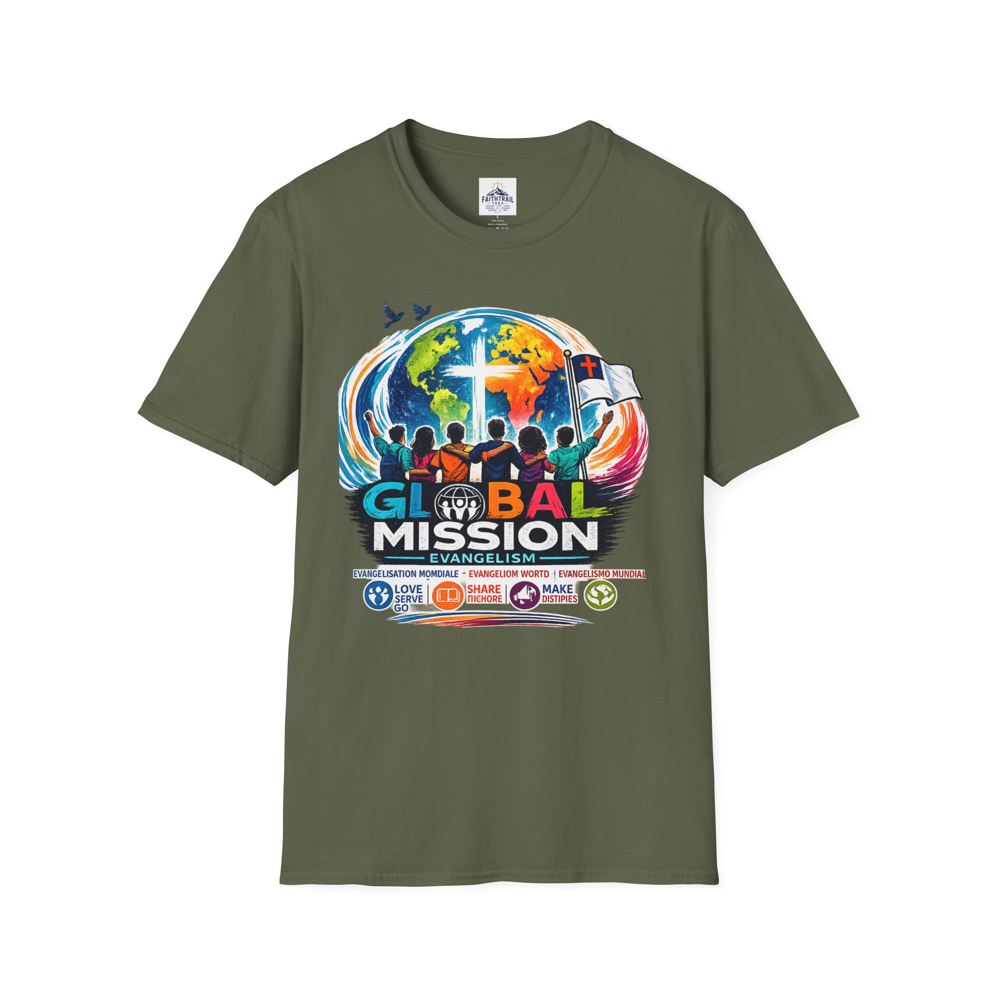 Global Mission T-Shirt — Christian Outreach Faith Tee