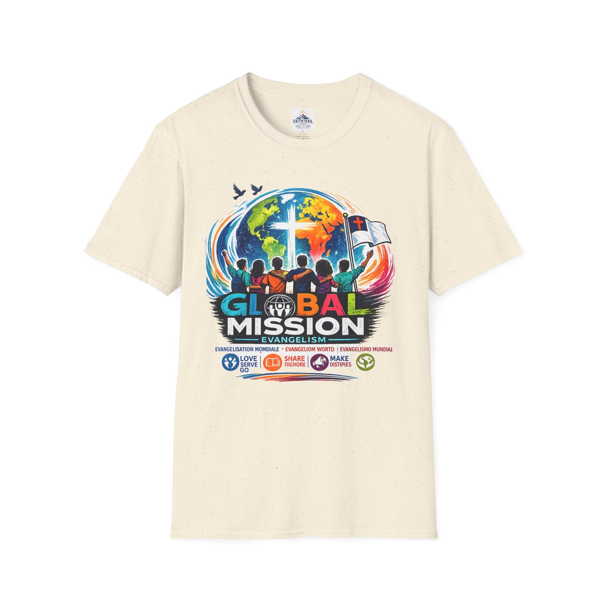 Global Mission T-Shirt — Christian Outreach Faith Tee