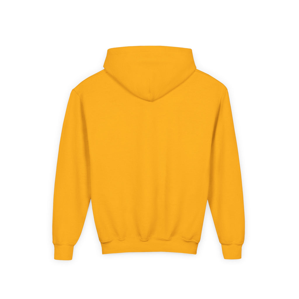 Pathfinder Youth Hoodie — Graphic Youth Pullover with Bold Script Logo