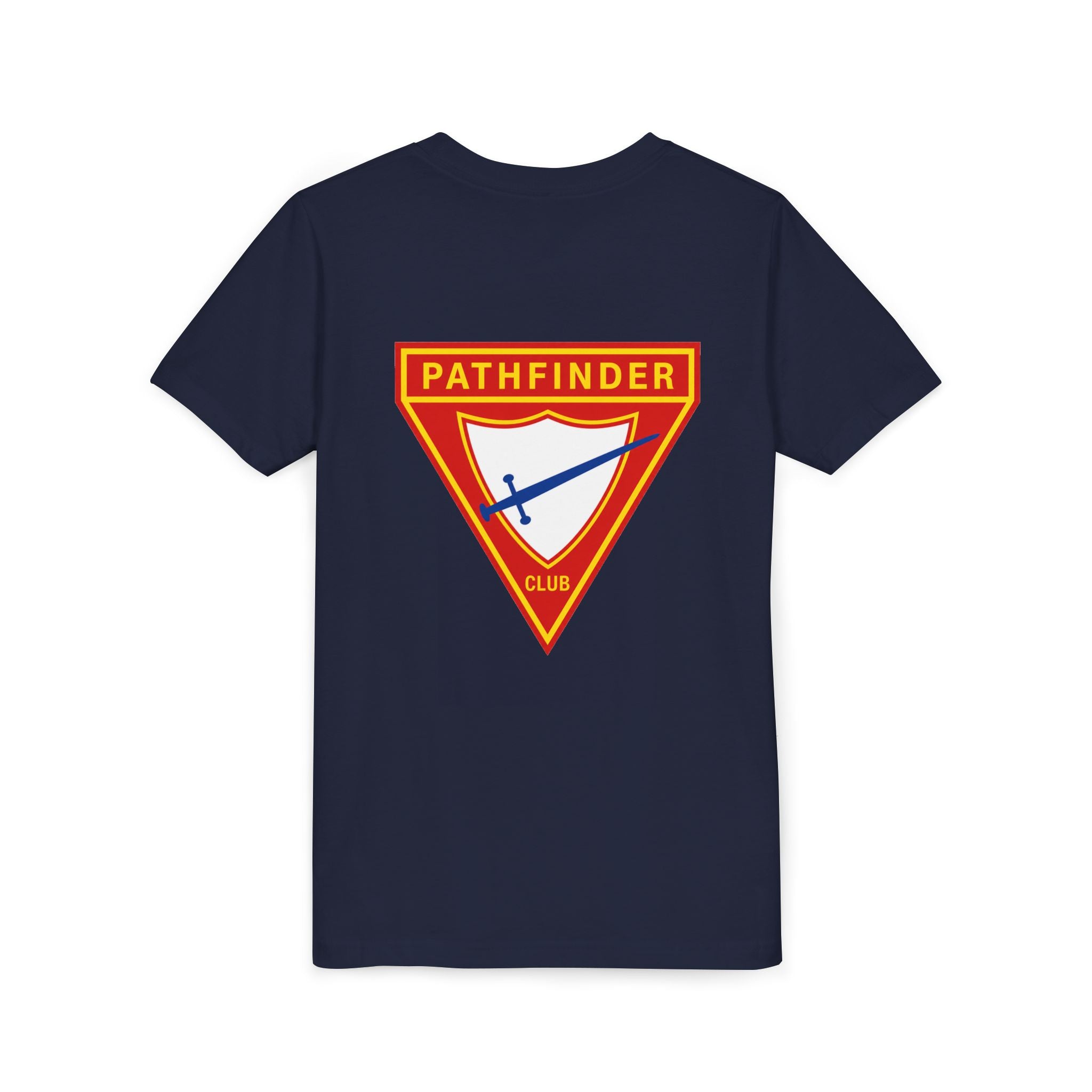 Pathfinder Club Youth Tee — Pathfinder Shield Emblem Short Sleeve Shirt