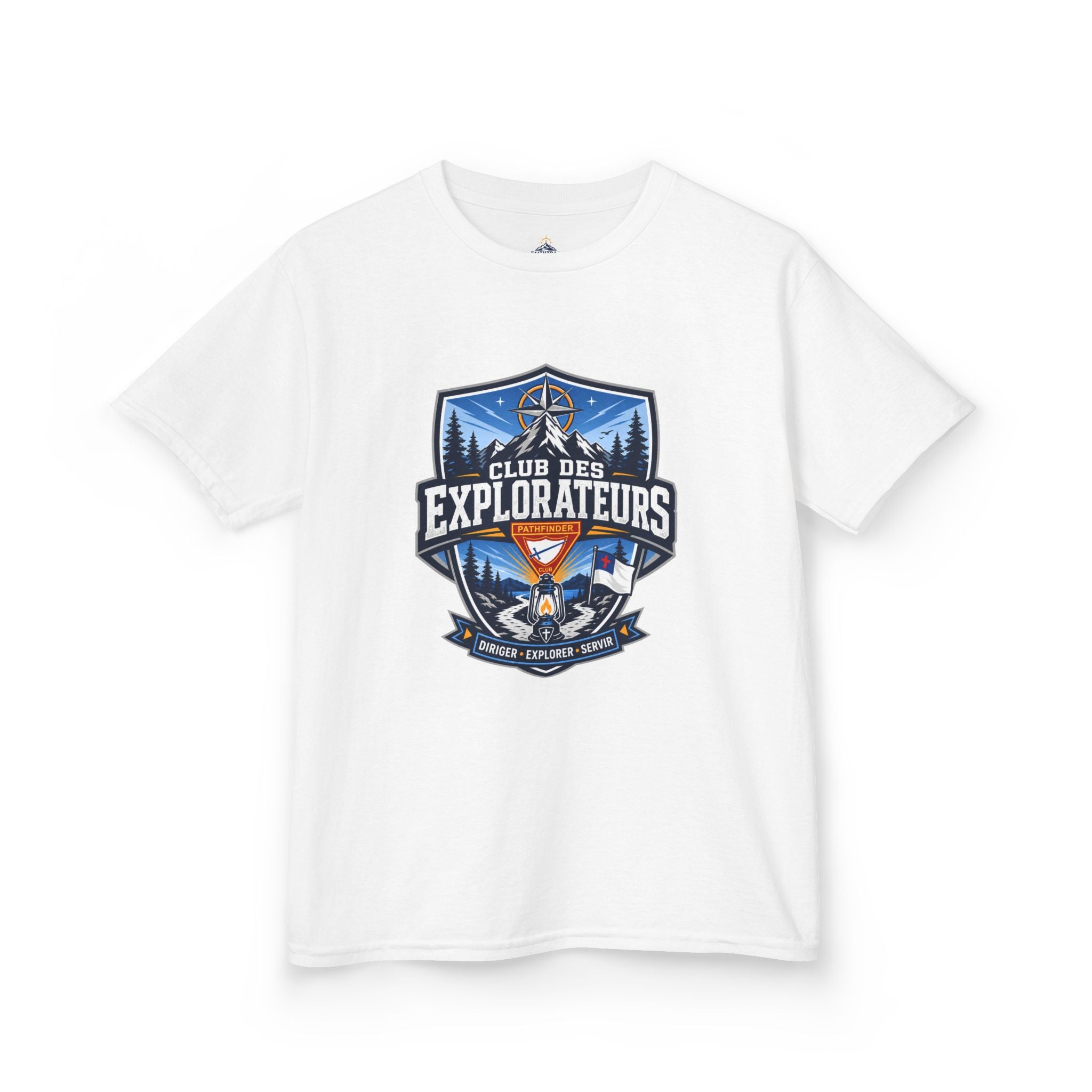 T-shirt unisexe pour Enfants Club des Explorateurs | Lanterne