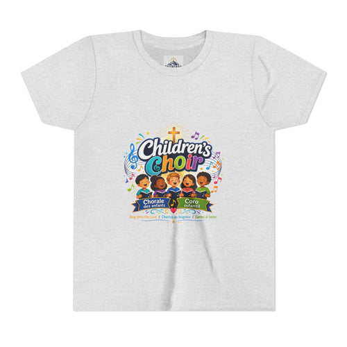 Children's Choir Youth Tee - Colorful Church Choir Graphic